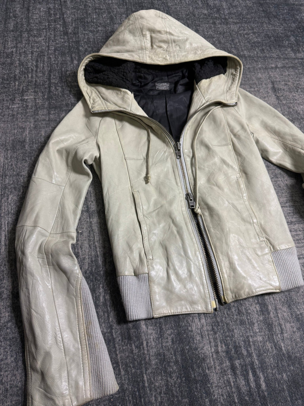 B2V - MOUSSY LEATHER JACKETS ༒ *RARE* vintage streetwear thrift y2k clothing by B2V_BAD2WEAR