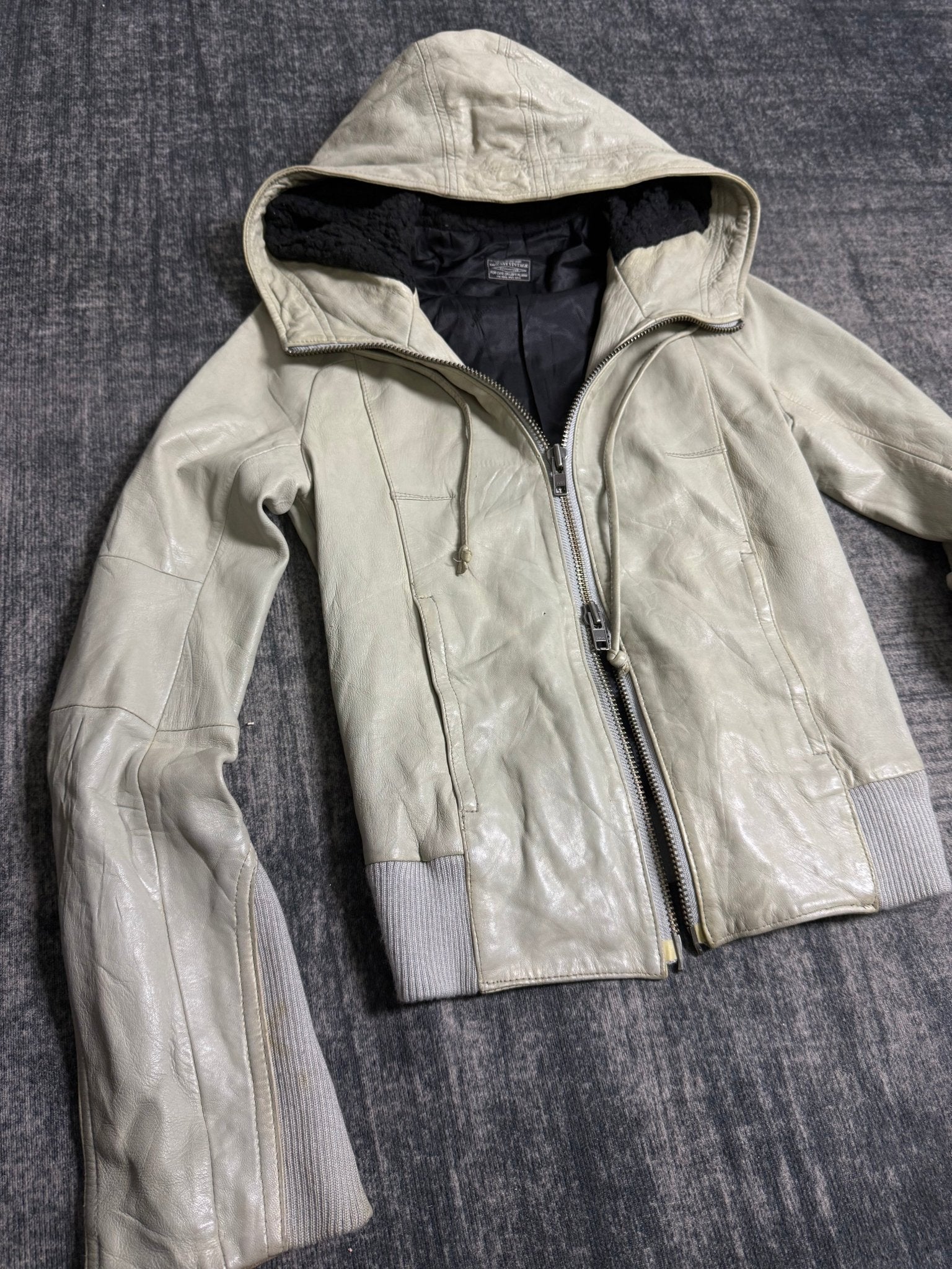 B2V - MOUSSY LEATHER JACKETS ༒ *RARE* vintage streetwear thrift y2k clothing by B2V_BAD2WEAR