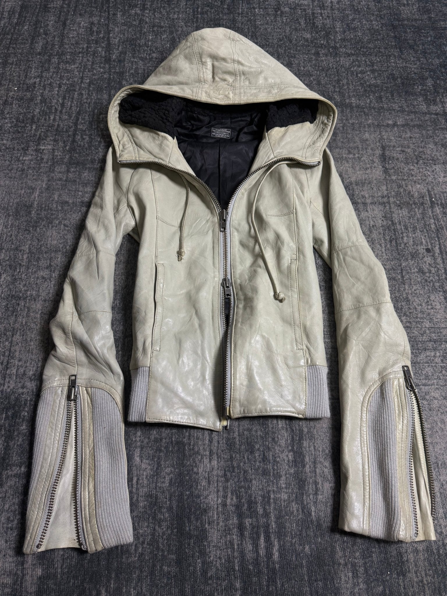 B2V - MOUSSY LEATHER JACKETS ༒ *RARE* vintage streetwear thrift y2k clothing by B2V_BAD2WEAR