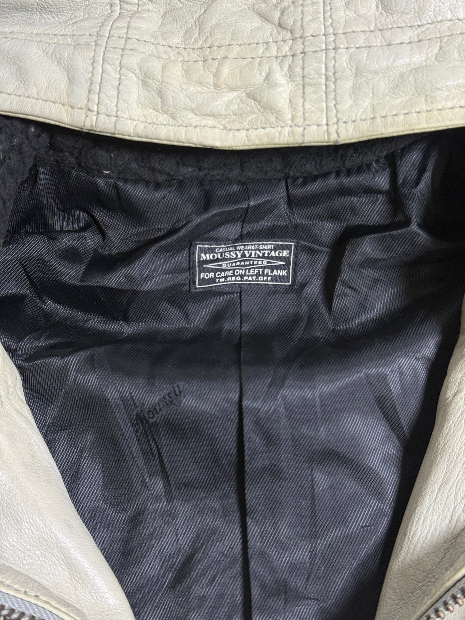 B2V - MOUSSY LEATHER JACKETS ༒ *RARE* vintage streetwear thrift y2k clothing by B2V_BAD2WEAR
