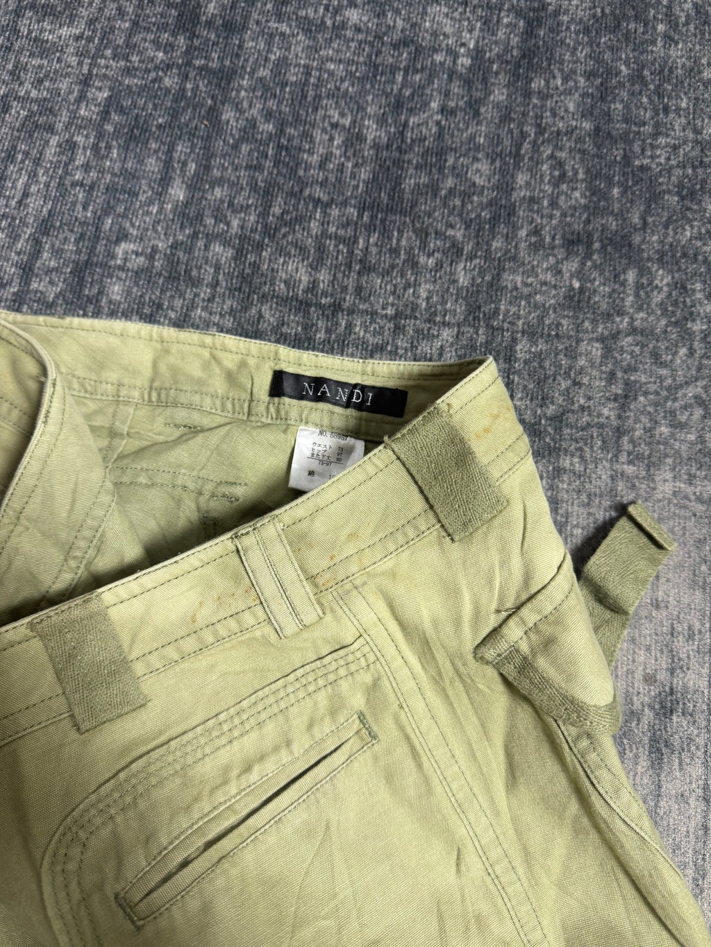 B2V - NANDI CARGO PANT ༒ vintage streetwear thrift y2k clothing by B2V_BAD2WEAR