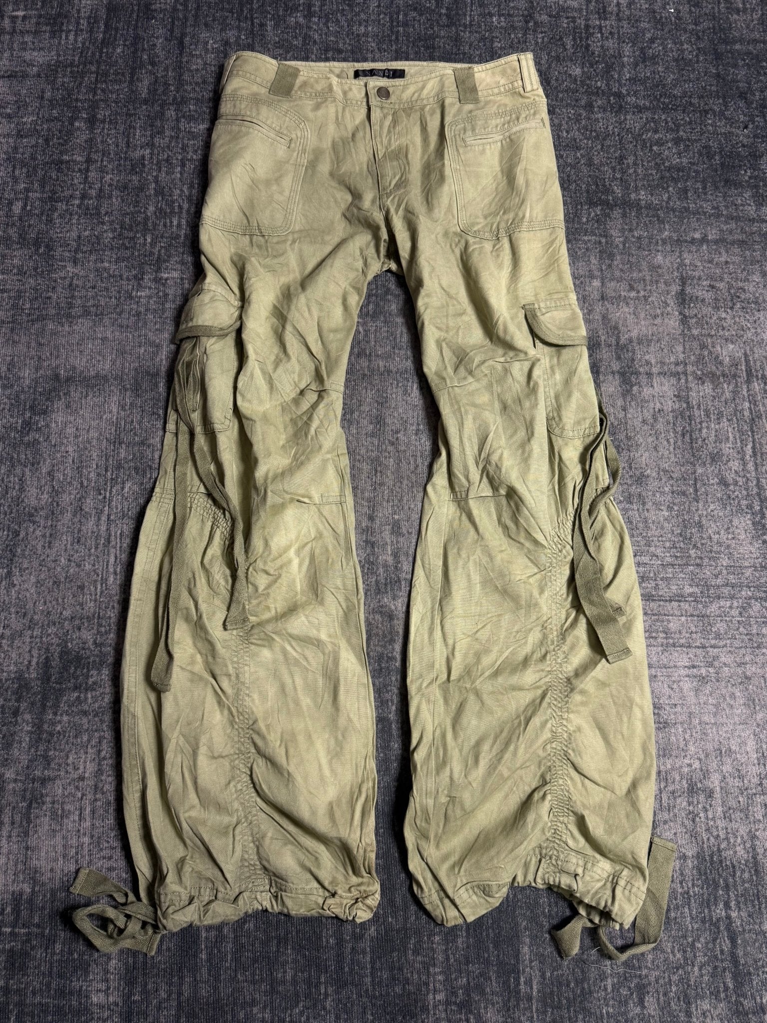 B2V - NANDI CARGO PANT ༒ vintage streetwear thrift y2k clothing by B2V_BAD2WEAR