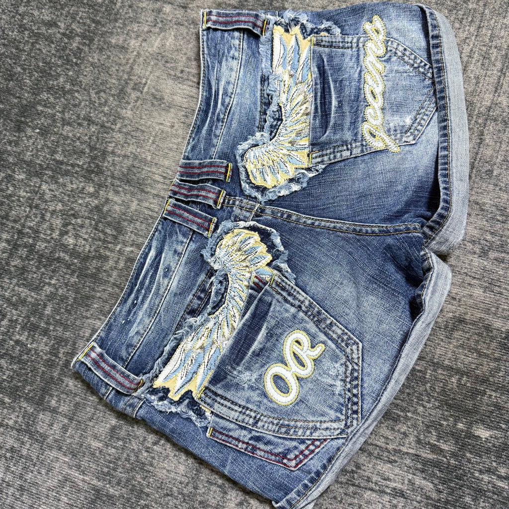 B2V - ORINRIN SHORT༒ vintage streetwear thrift y2k clothing by B2V_BAD2WEAR