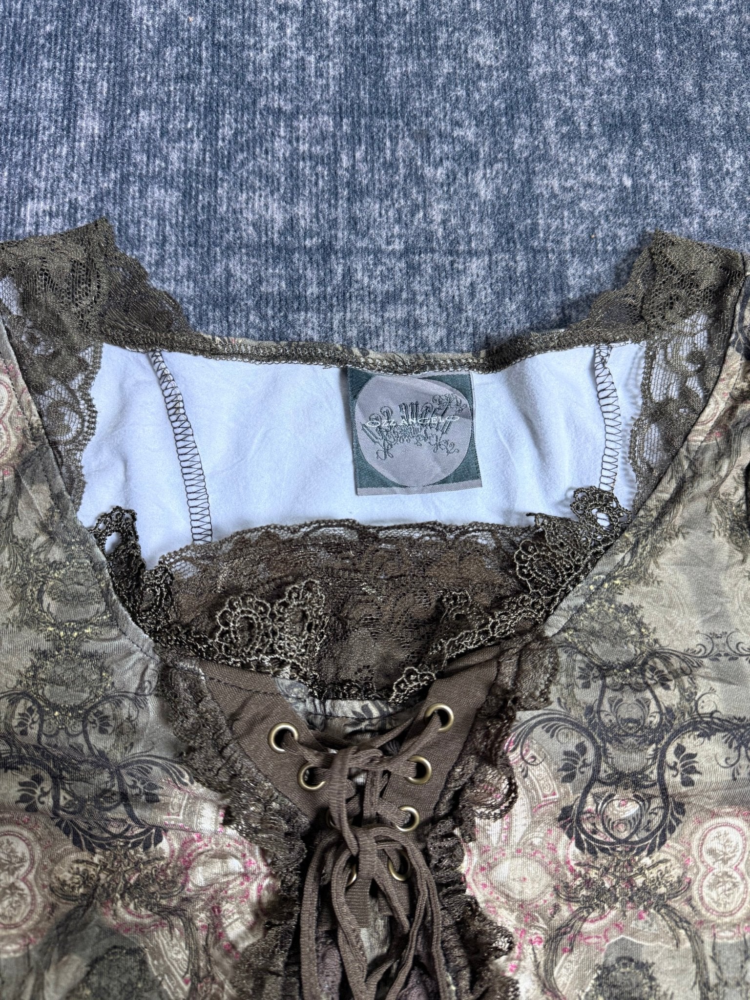 B2V - OZZ ANGELO SHIRT༒ vintage streetwear thrift y2k clothing by B2V_BAD2WEAR