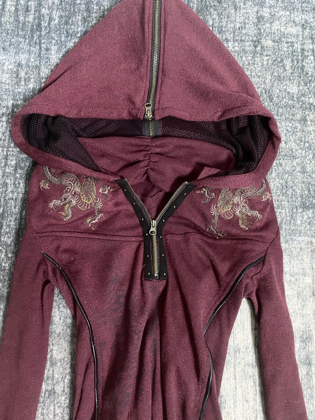 B2V - OZZ VAMPIRE HOODIE༒ vintage streetwear thrift y2k clothing by B2V_BAD2WEAR