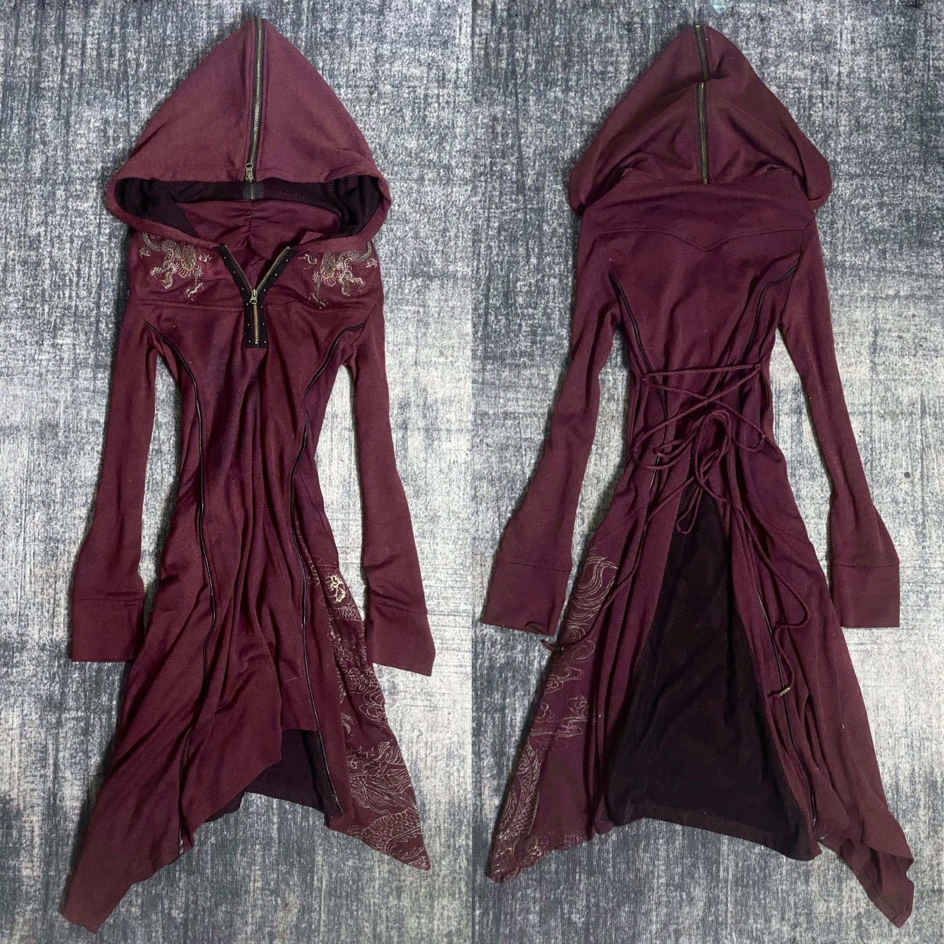 B2V - OZZ VAMPIRE HOODIE༒ vintage streetwear thrift y2k clothing by B2V_BAD2WEAR