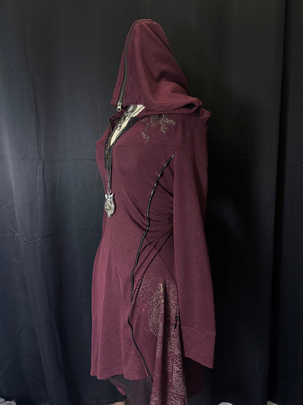 B2V - OZZ VAMPIRE HOODIE༒ vintage streetwear thrift y2k clothing by B2V_BAD2WEAR