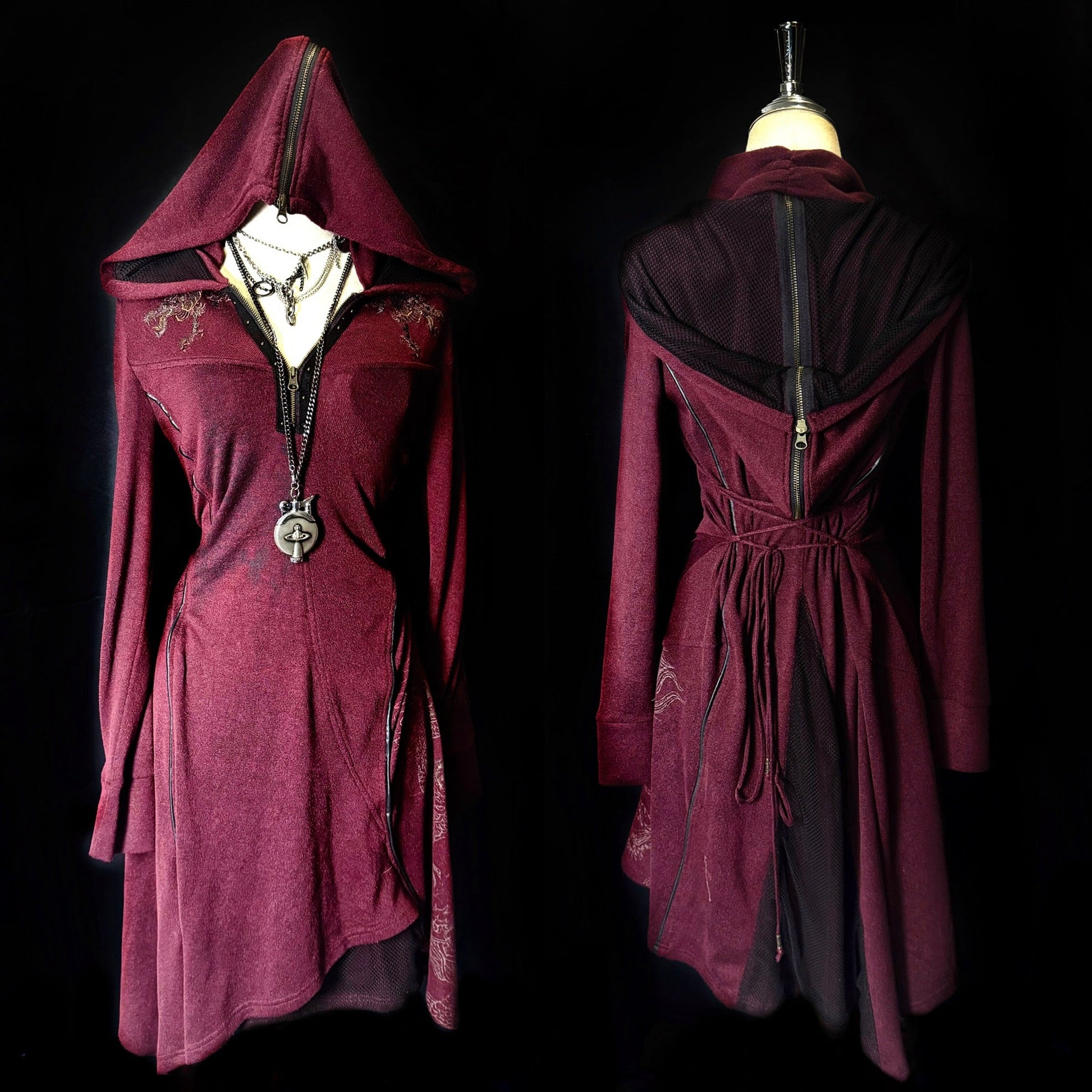 B2V - OZZ VAMPIRE HOODIE༒ vintage streetwear thrift y2k clothing by B2V_BAD2WEAR