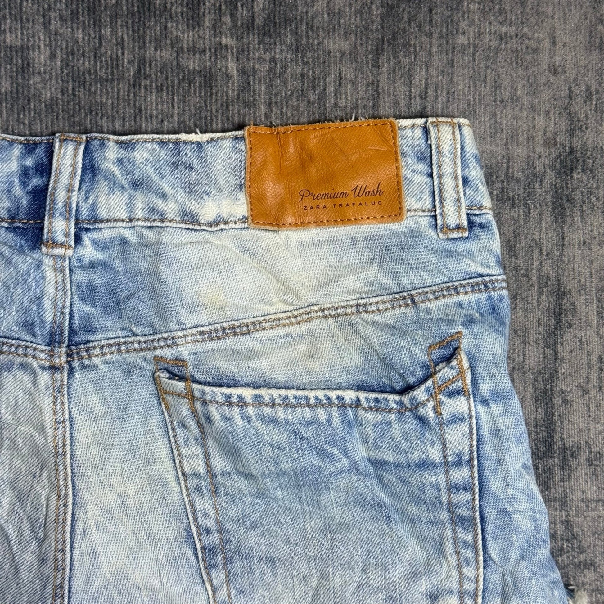 B2V - PREMIUM WASH SHORT༒SS11 vintage streetwear thrift y2k clothing by B2V_BAD2WEAR