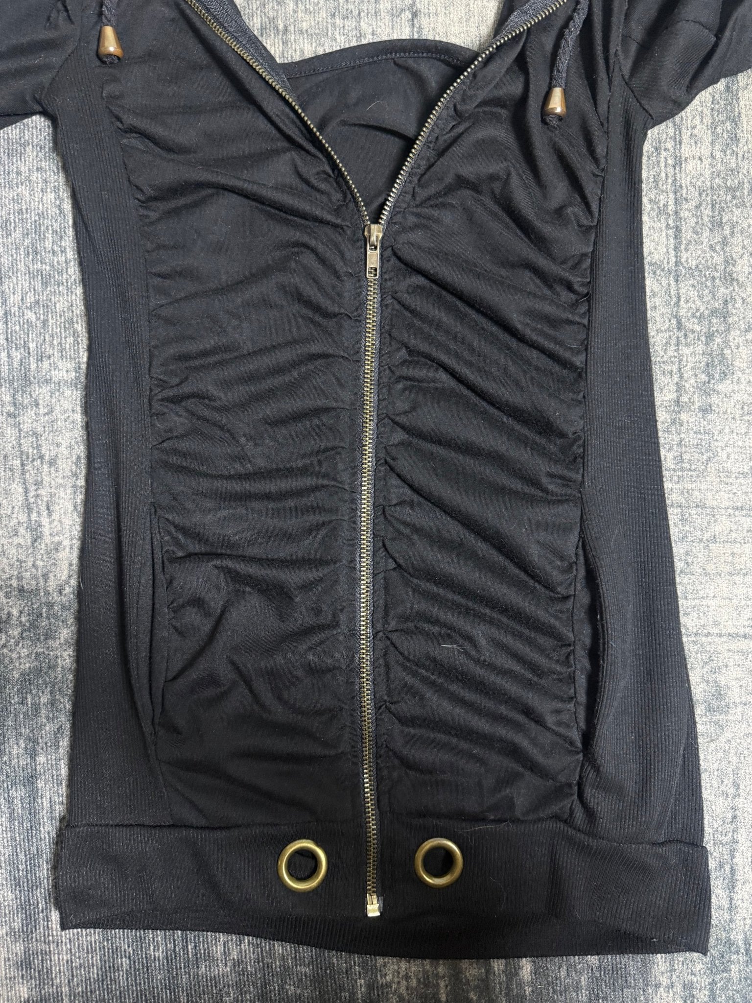 B2V - PRIVATE BEACH HOODIE༒ vintage streetwear thrift y2k clothing by B2V_BAD2WEAR