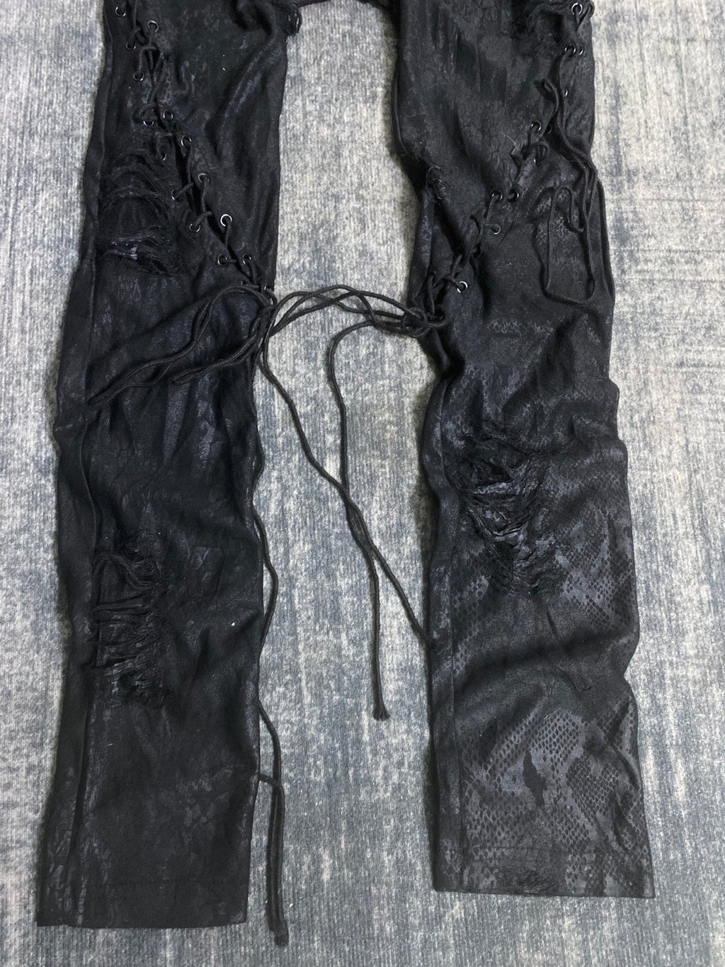 B2V - PUNK RAVE PANT༒ vintage streetwear thrift y2k clothing by B2V_BAD2WEAR