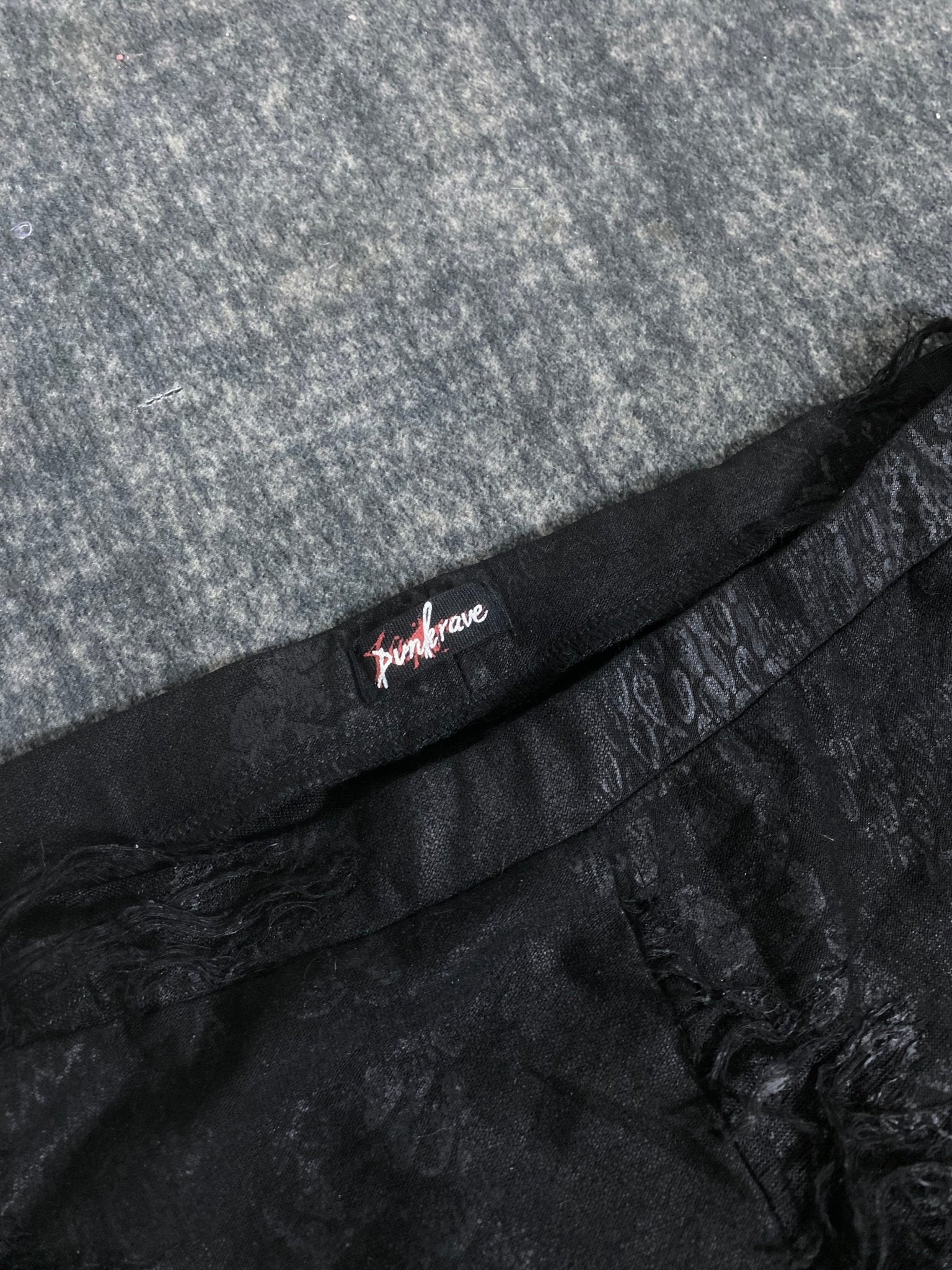 B2V - PUNK RAVE PANT༒ vintage streetwear thrift y2k clothing by B2V_BAD2WEAR