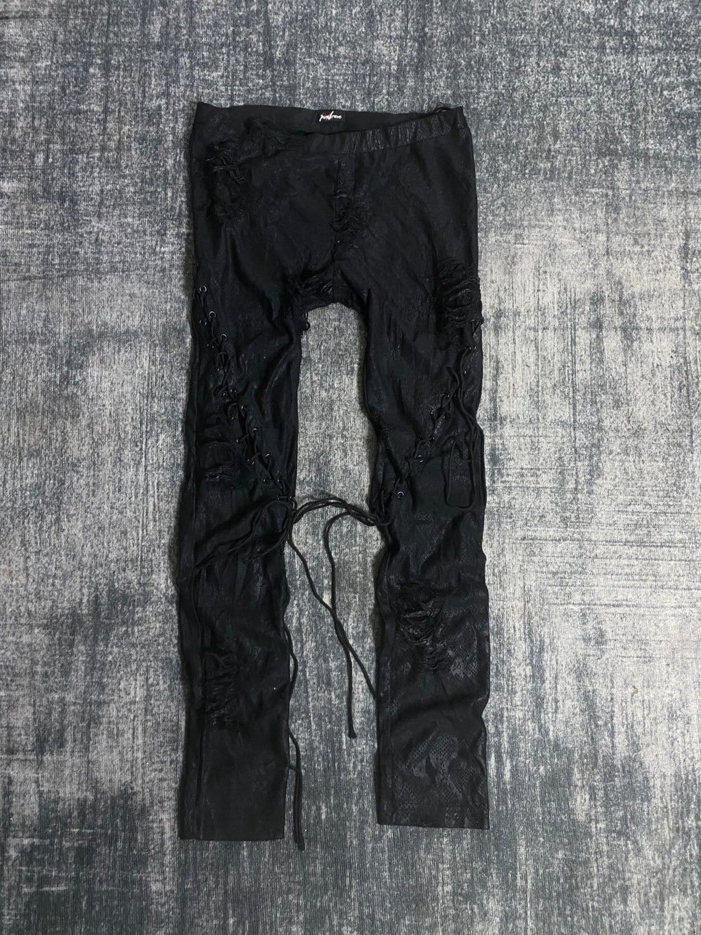 B2V - PUNK RAVE PANT༒ vintage streetwear thrift y2k clothing by B2V_BAD2WEAR