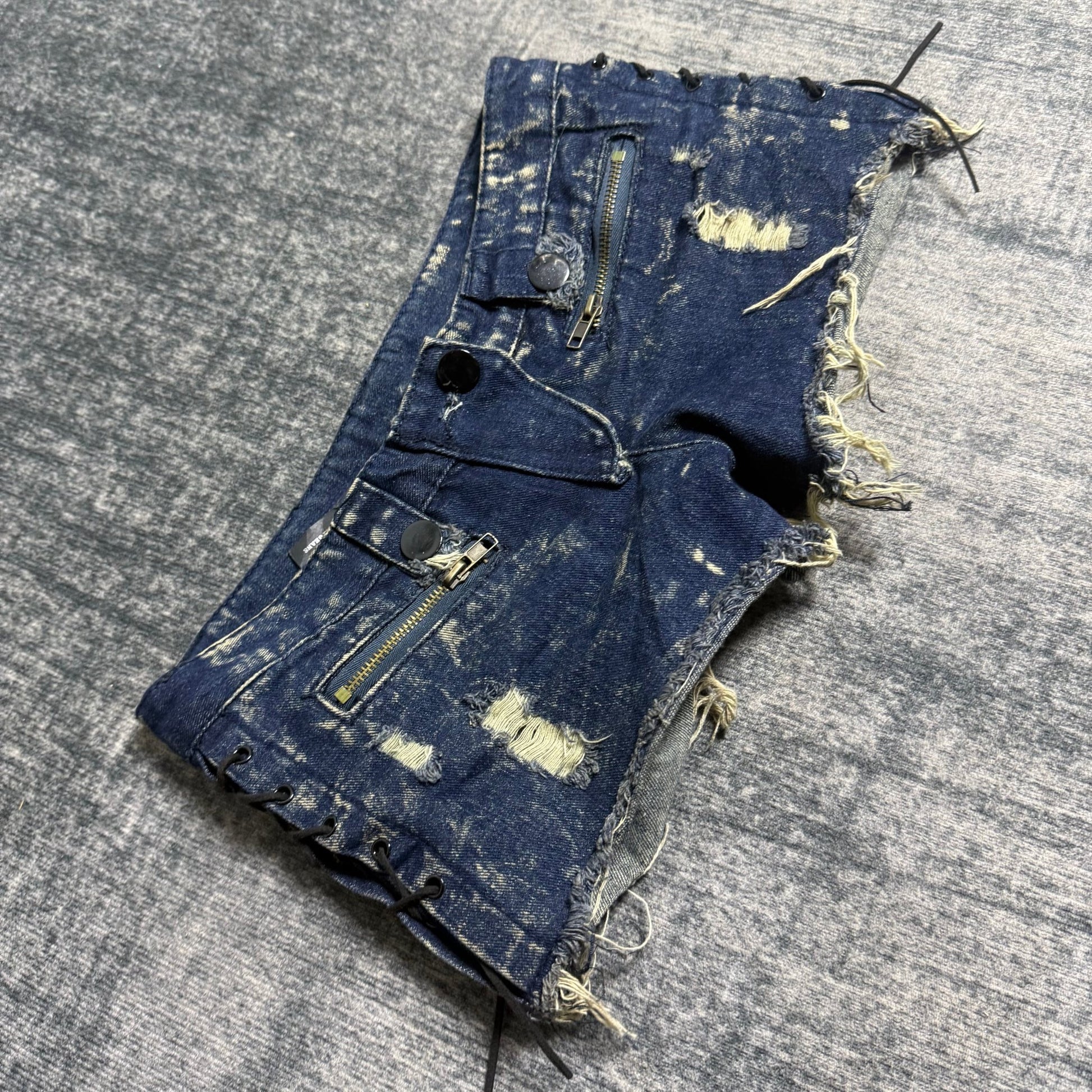 B2V - PURPOSE SHORT༒ vintage streetwear thrift y2k clothing by B2V_BAD2WEAR