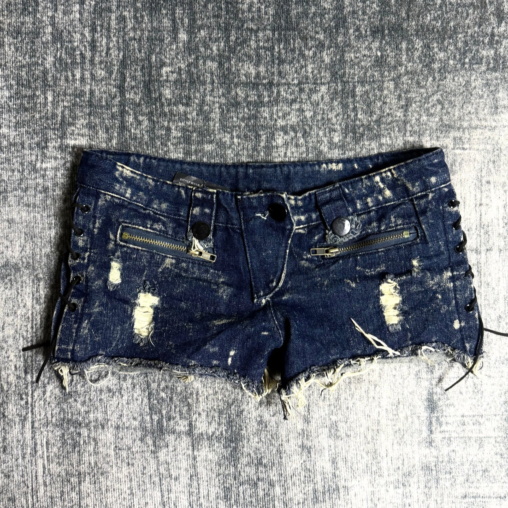 B2V - PURPOSE SHORT༒ vintage streetwear thrift y2k clothing by B2V_BAD2WEAR