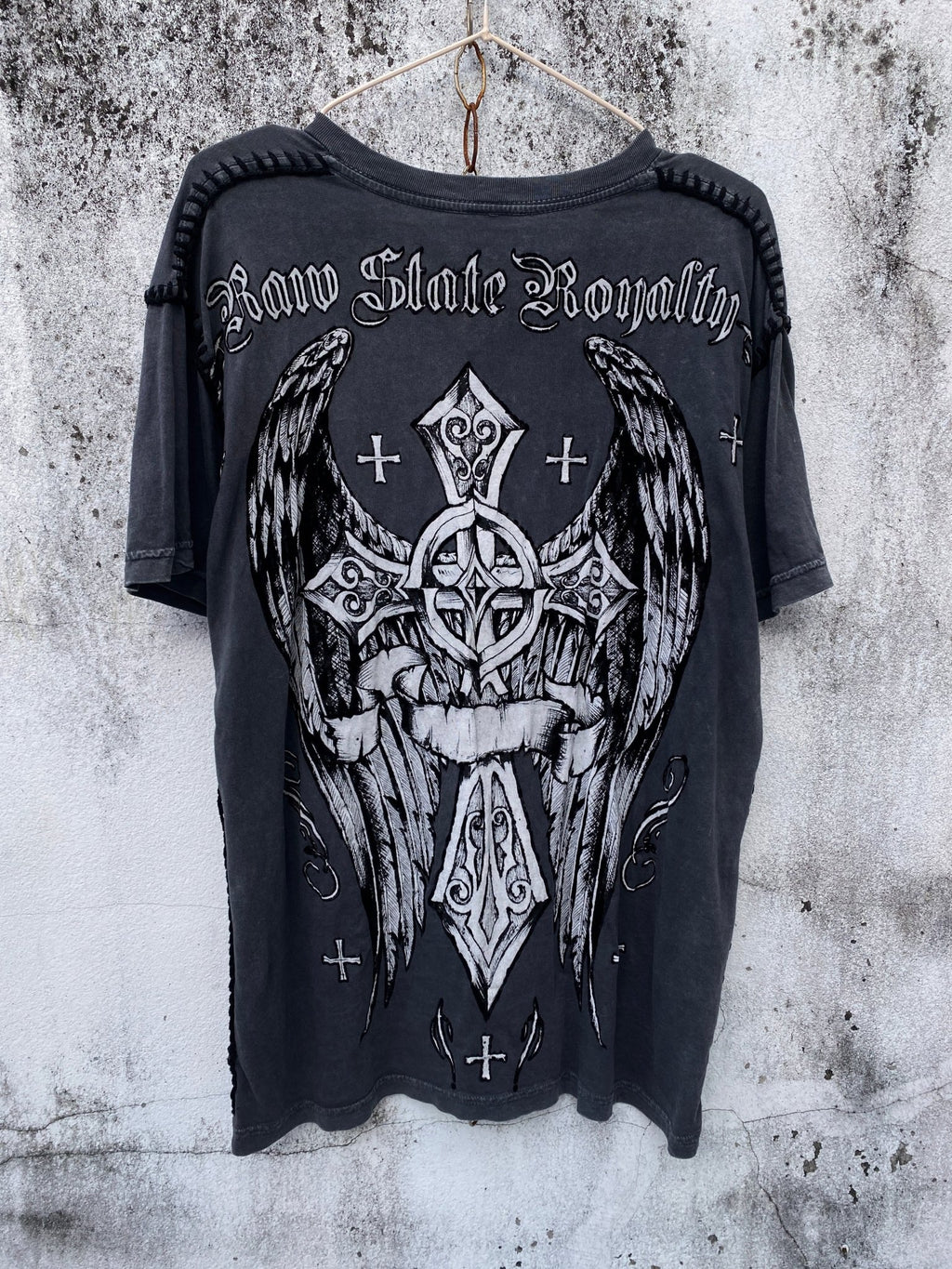 B2V - RAW STATE TOP༒ vintage streetwear thrift y2k clothing by B2V_BAD2WEAR