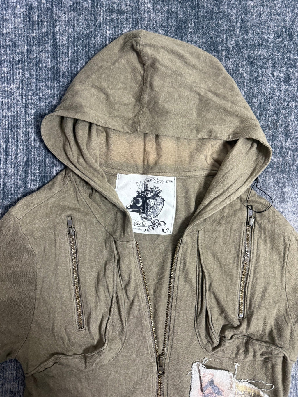 B2V - RECLD HOODIE༒ vintage streetwear thrift y2k clothing by B2V_BAD2WEAR