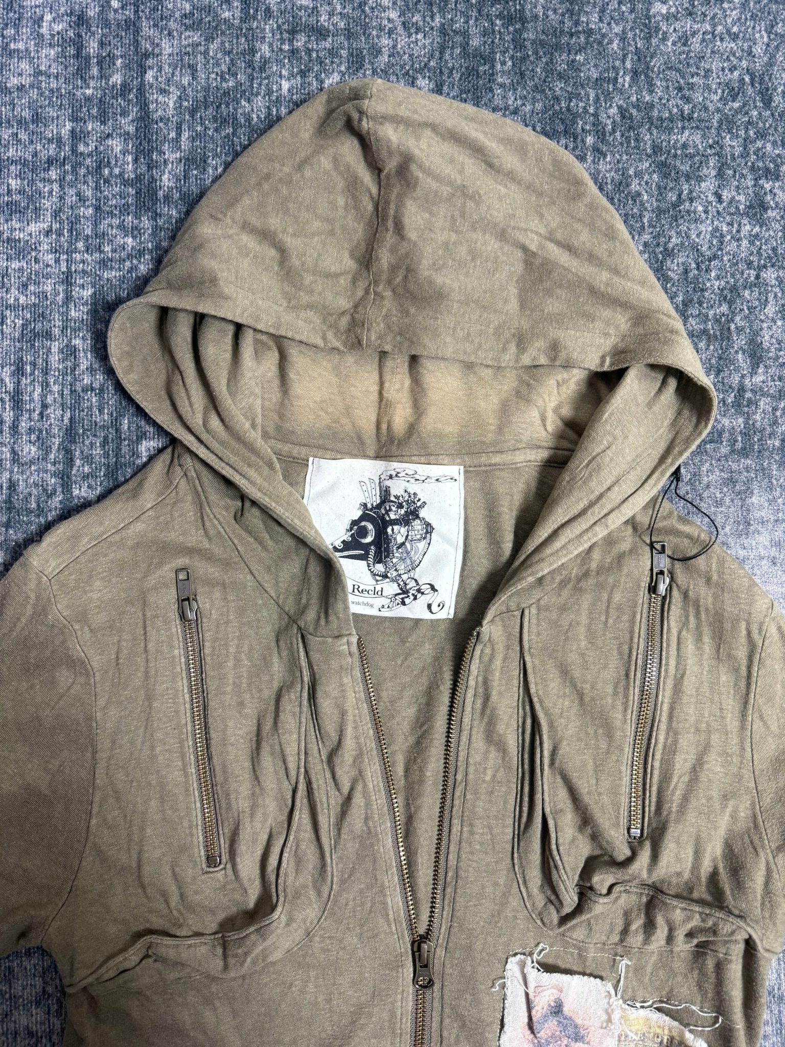 B2V - RECLD HOODIE༒ vintage streetwear thrift y2k clothing by B2V_BAD2WEAR
