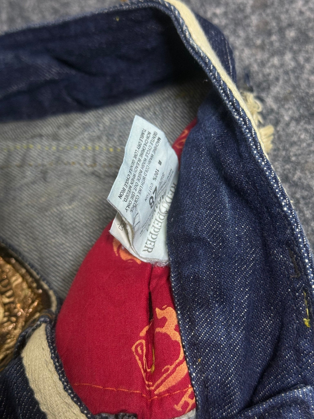 B2V - REDPEPPER JEAN༒ vintage streetwear thrift y2k clothing by B2V_BAD2WEAR