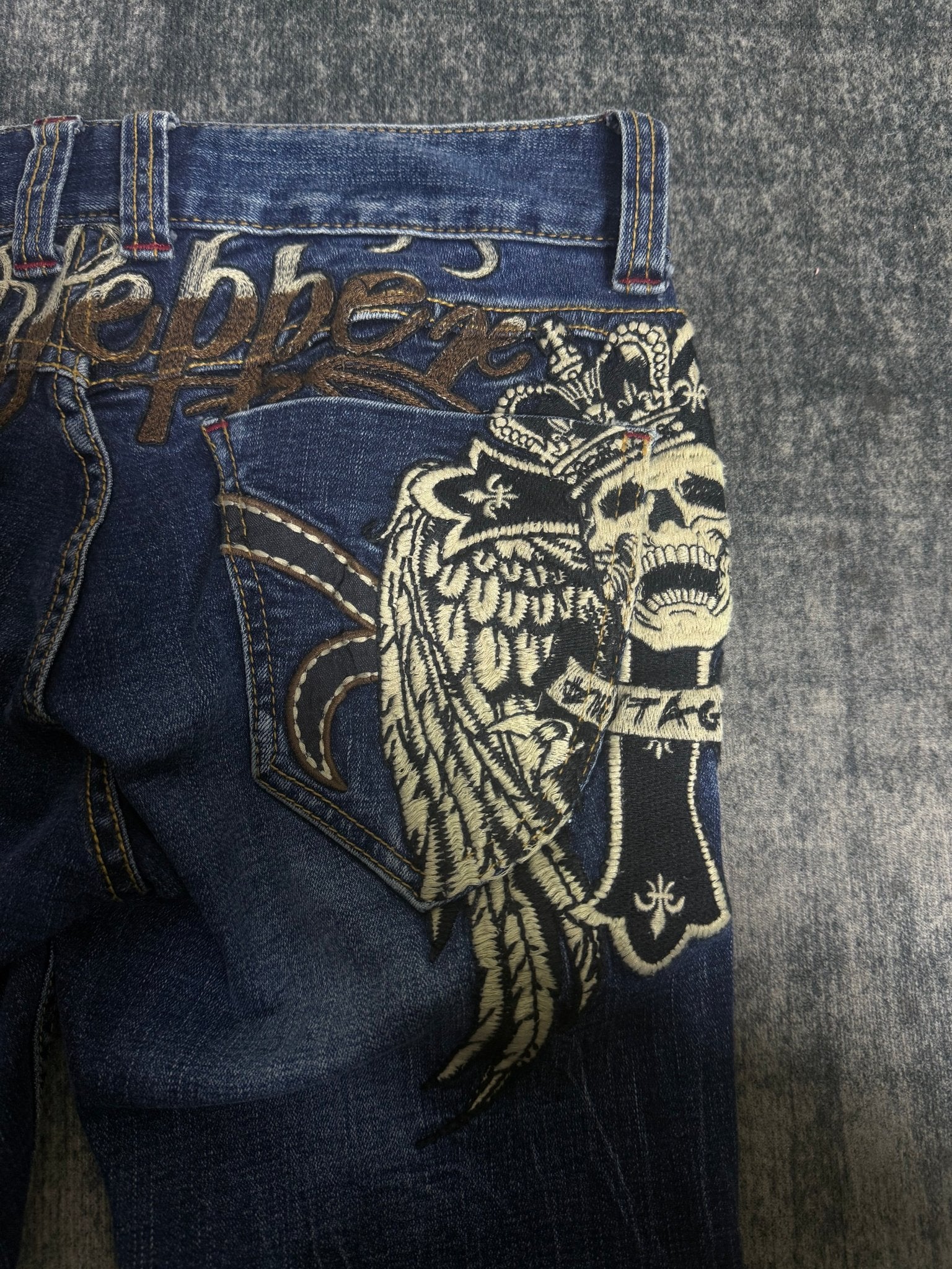 B2V - REDPEPPER JEAN༒ vintage streetwear thrift y2k clothing by B2V_BAD2WEAR