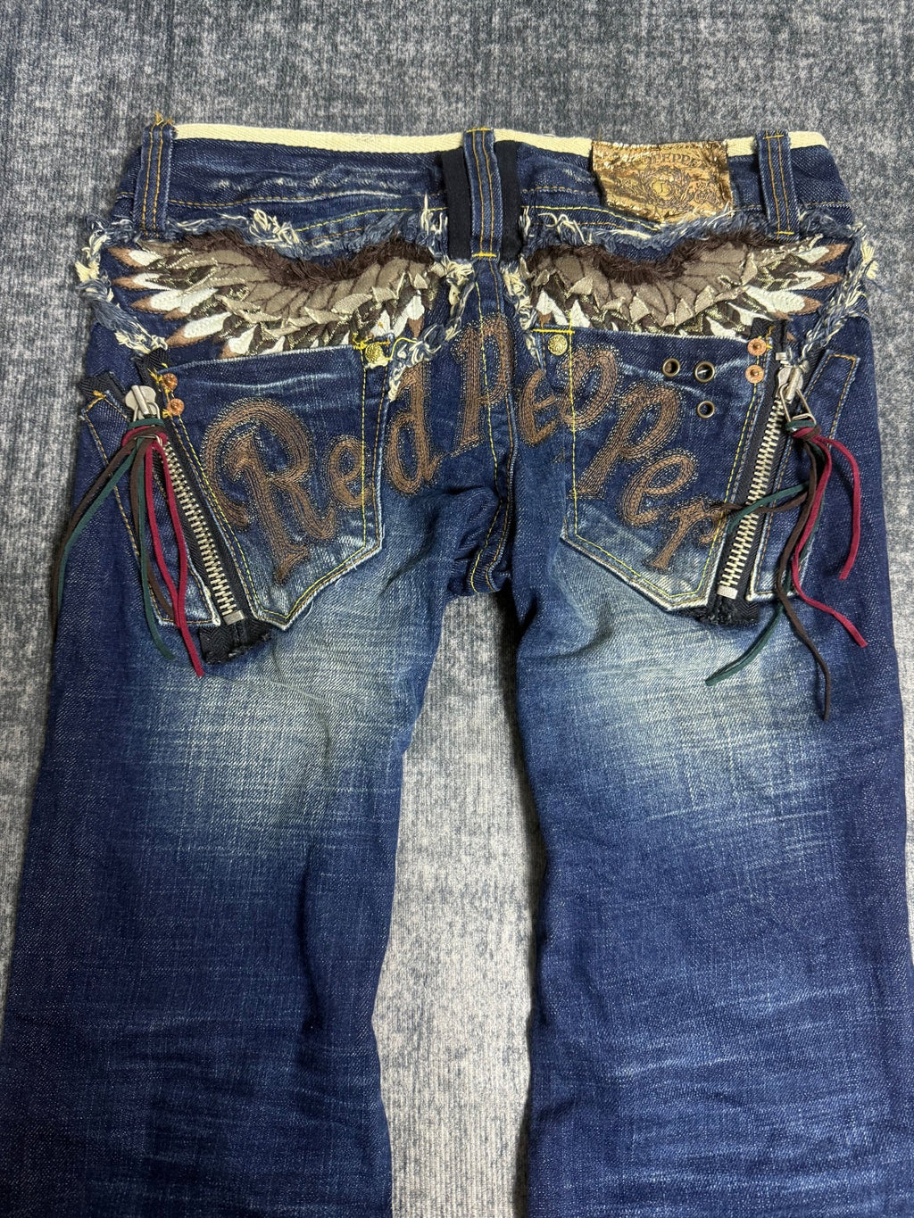B2V - REDPEPPER JEAN༒ vintage streetwear thrift y2k clothing by B2V_BAD2WEAR