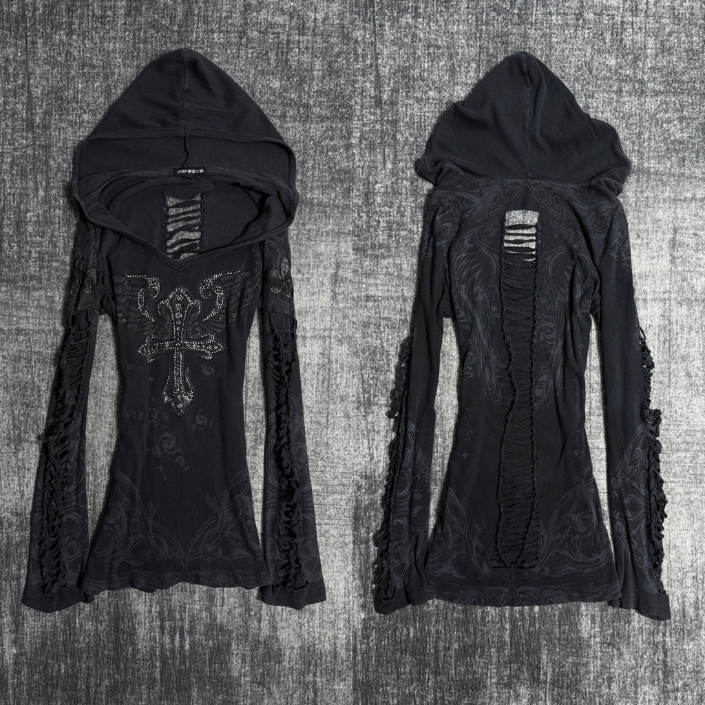 B2V - RYDER HOODIE༒ vintage streetwear thrift y2k clothing by B2V_BAD2WEAR