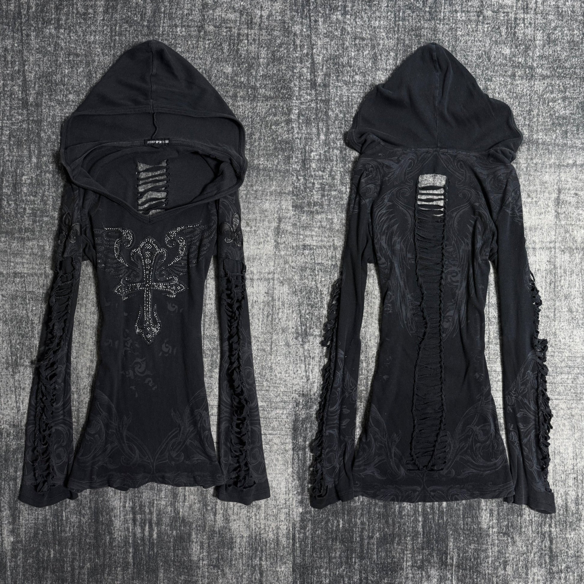 B2V - RYDER HOODIE༒ vintage streetwear thrift y2k clothing by B2V_BAD2WEAR