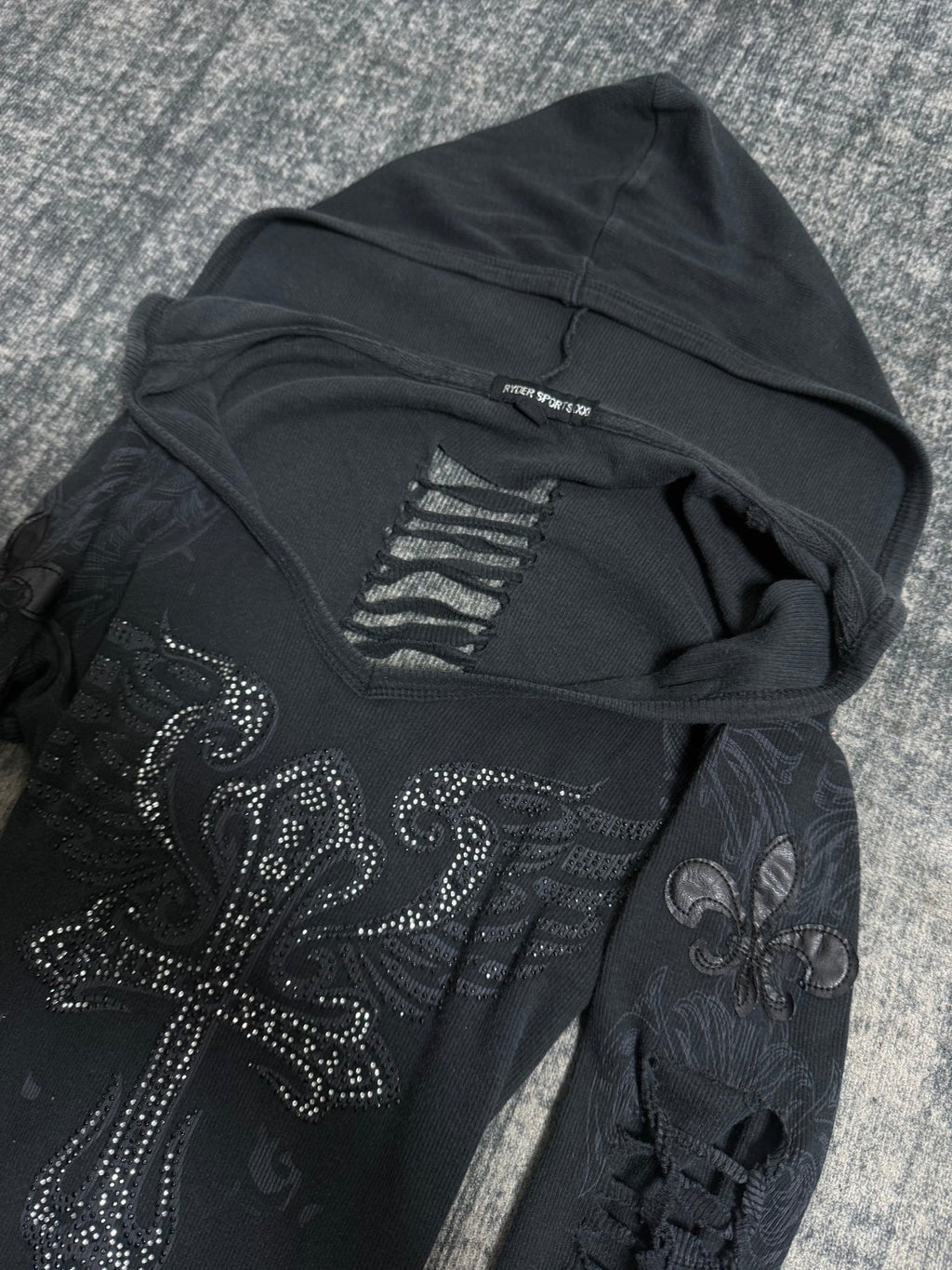 B2V - RYDER HOODIE༒ vintage streetwear thrift y2k clothing by B2V_BAD2WEAR