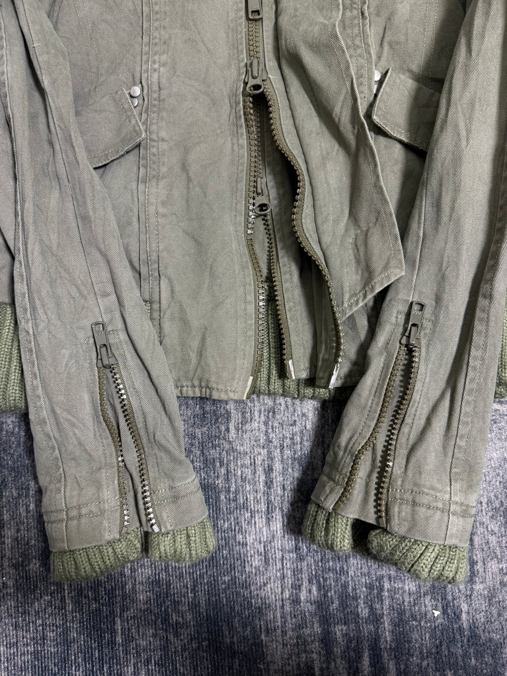 B2V - SANAL GLIFY 4ZIPPER JACKET ༒ vintage streetwear thrift y2k clothing by B2V_BAD2WEAR