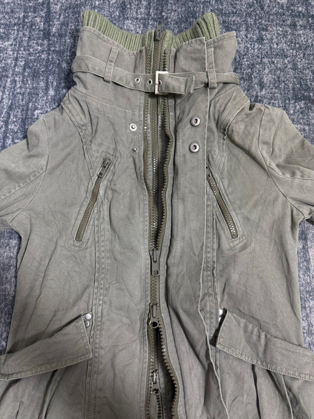 B2V - SANAL GLIFY 4ZIPPER JACKET ༒ vintage streetwear thrift y2k clothing by B2V_BAD2WEAR