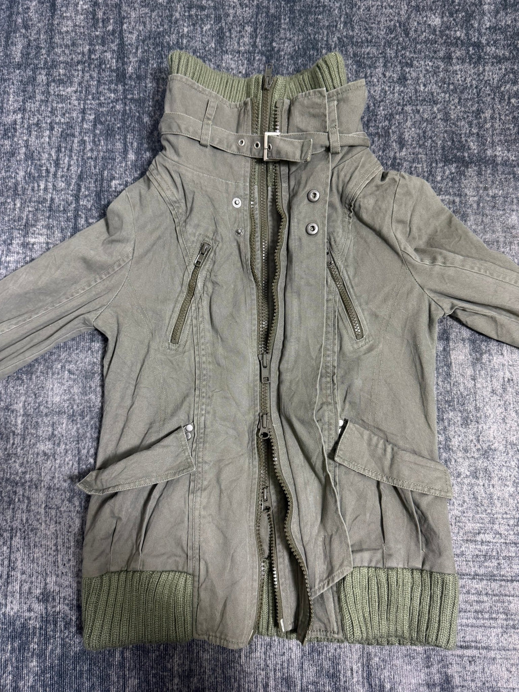 B2V - SANAL GLIFY 4ZIPPER JACKET ༒ vintage streetwear thrift y2k clothing by B2V_BAD2WEAR