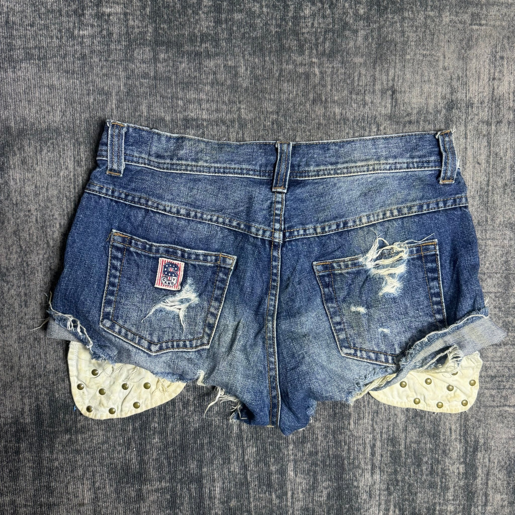 B2V - SHOUT SHORT༒SS22 vintage streetwear thrift y2k clothing by B2V_BAD2WEAR