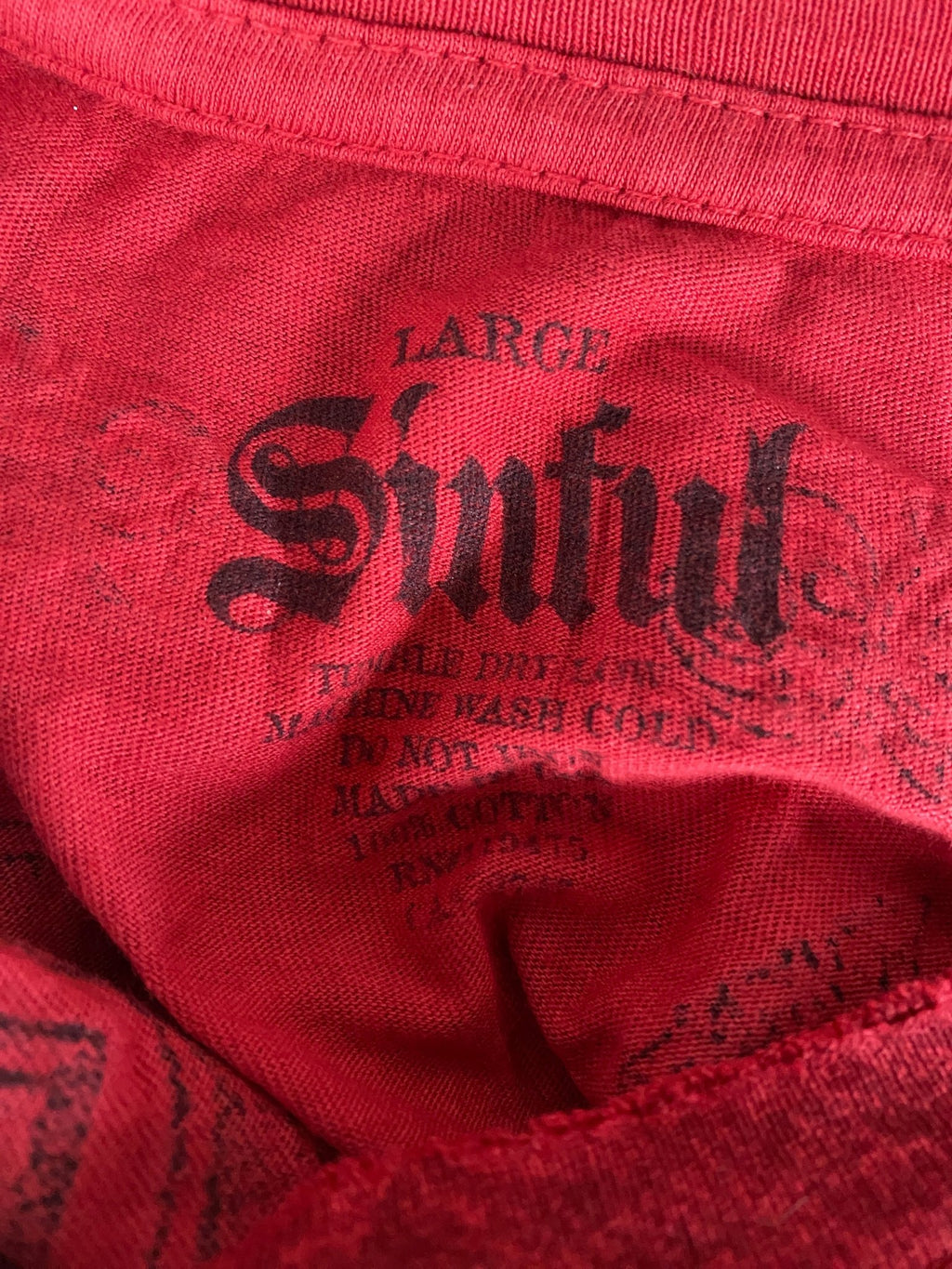 B2V - SINFUL TOP༒ vintage streetwear thrift y2k clothing by B2V_BAD2WEAR