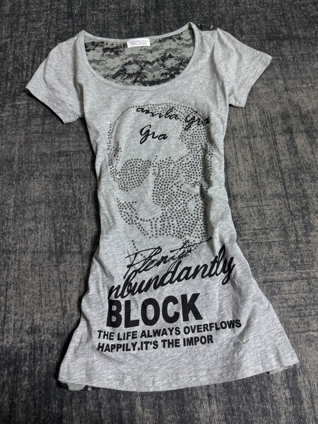 B2V - SKULL LACE GT ༒ vintage streetwear thrift y2k clothing by B2V_BAD2WEAR