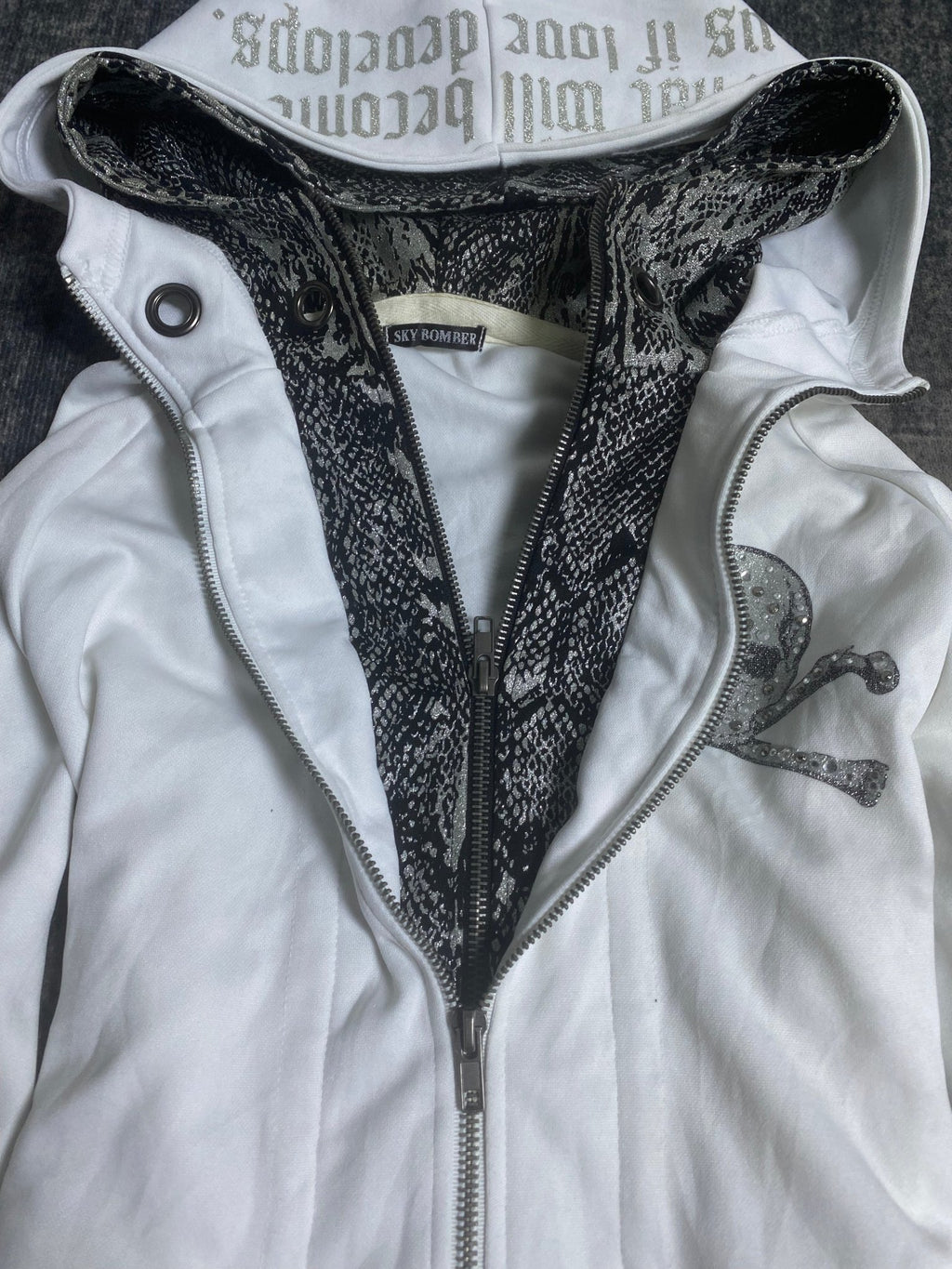B2V - SKY BOMBER JACKET ༒ vintage streetwear thrift y2k clothing by B2V_BAD2WEAR