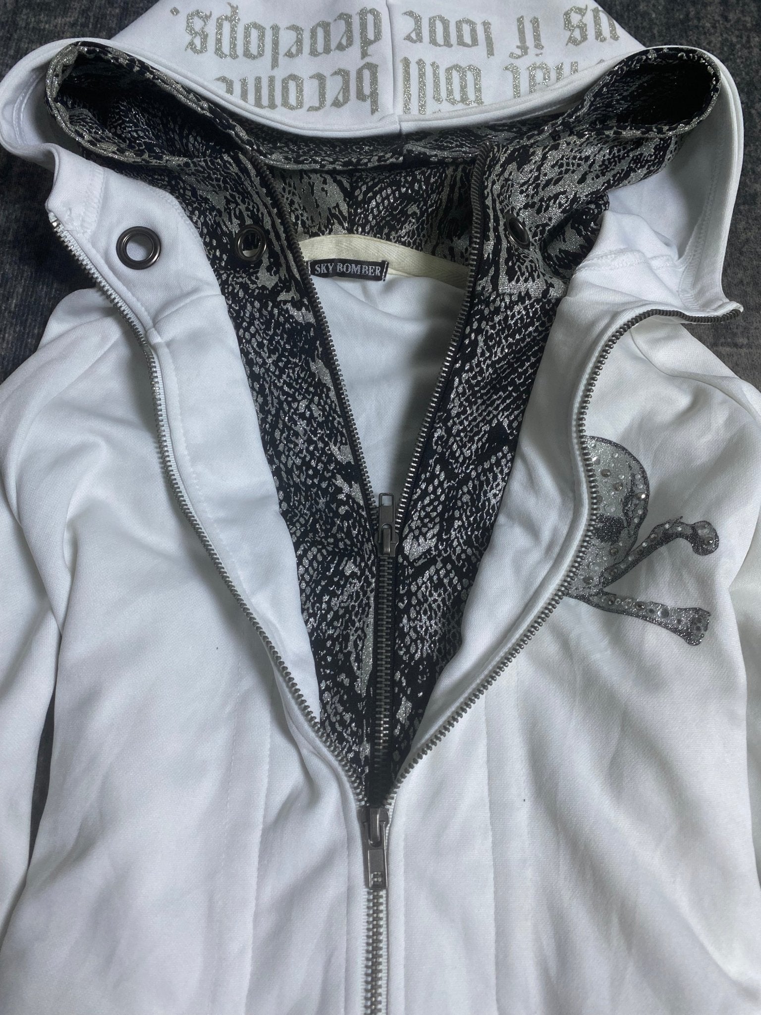 B2V - SKY BOMBER JACKET ༒ vintage streetwear thrift y2k clothing by B2V_BAD2WEAR