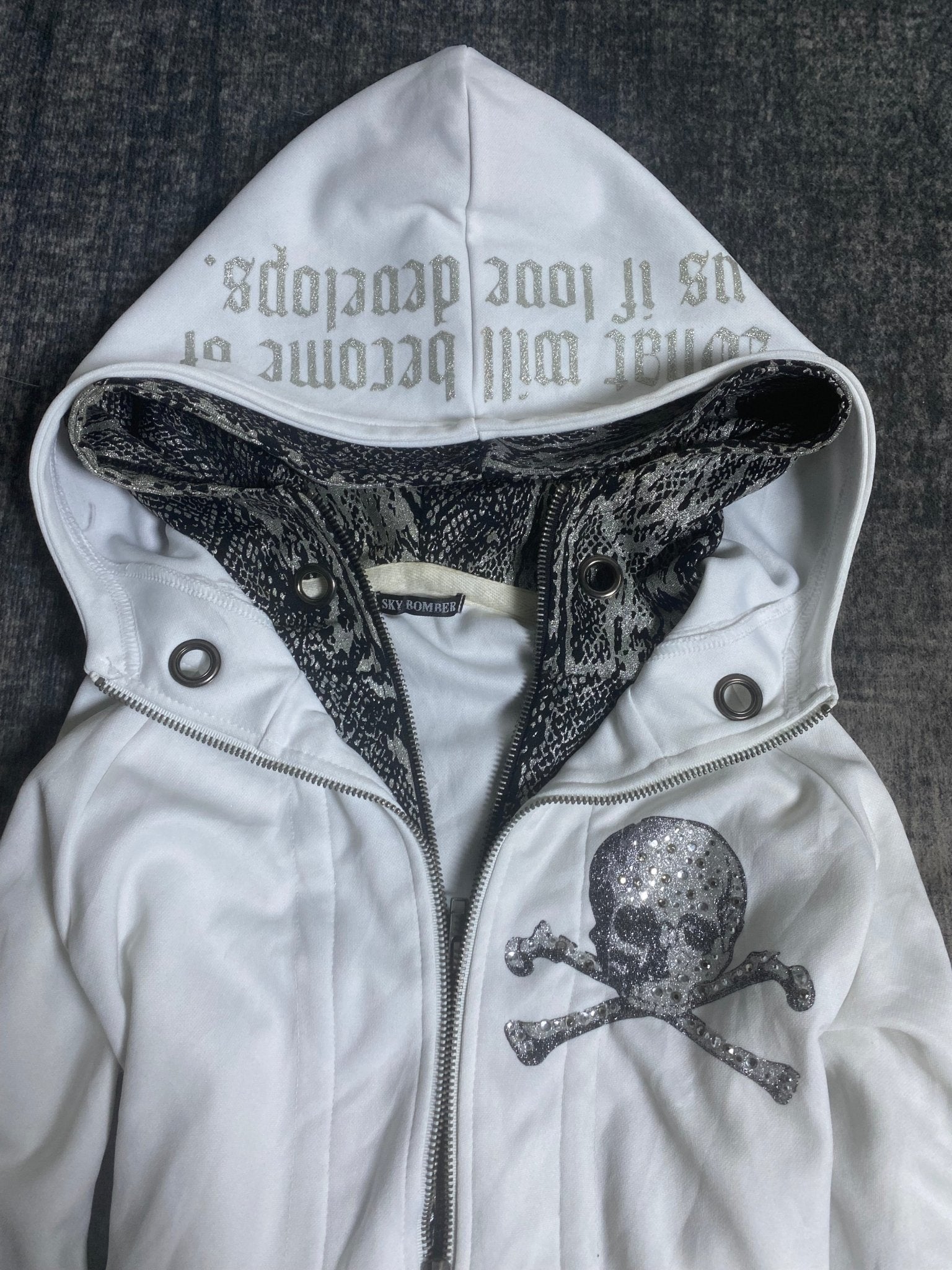 B2V - SKY BOMBER JACKET ༒ vintage streetwear thrift y2k clothing by B2V_BAD2WEAR