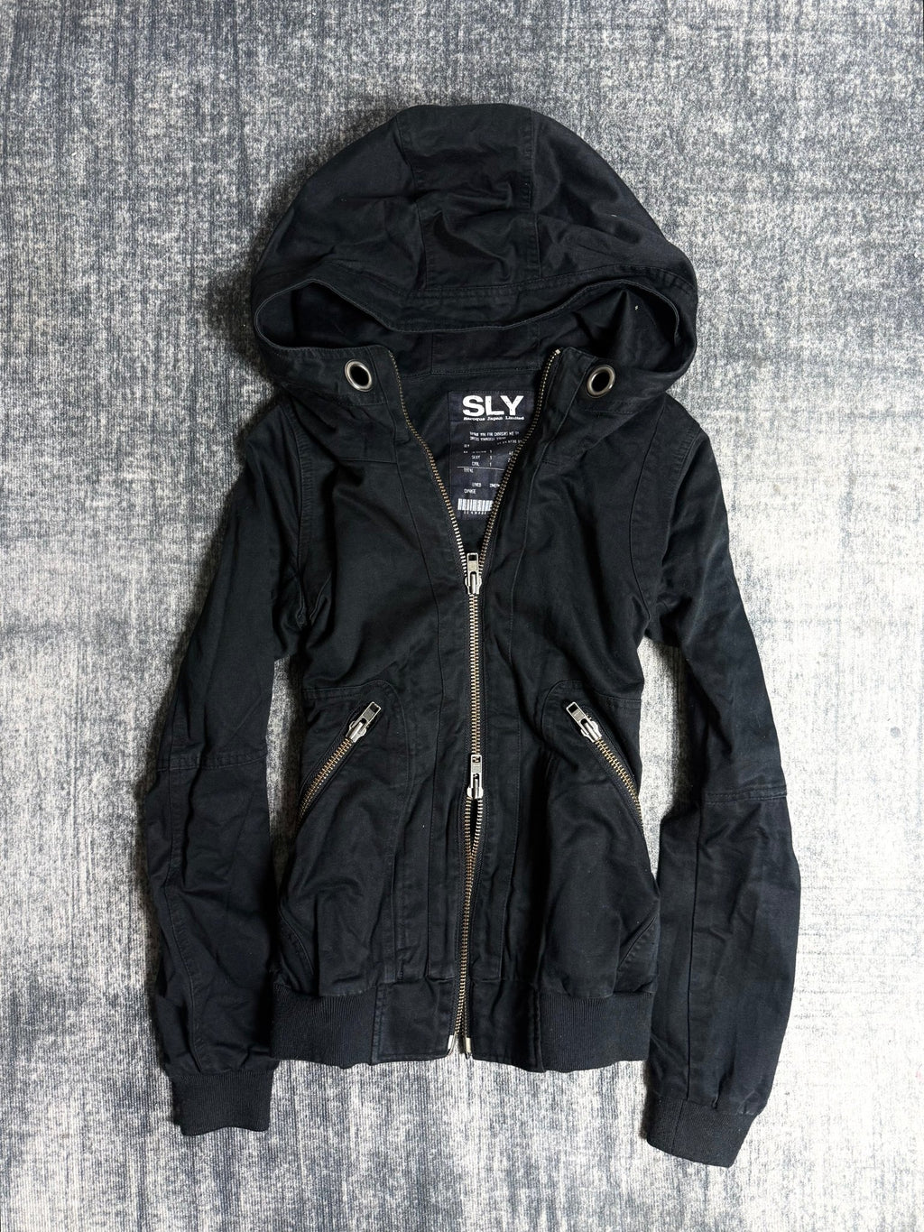 B2V - SLY DOUBLE ZIP JACKET༒ vintage streetwear thrift y2k clothing by B2V_BAD2WEAR
