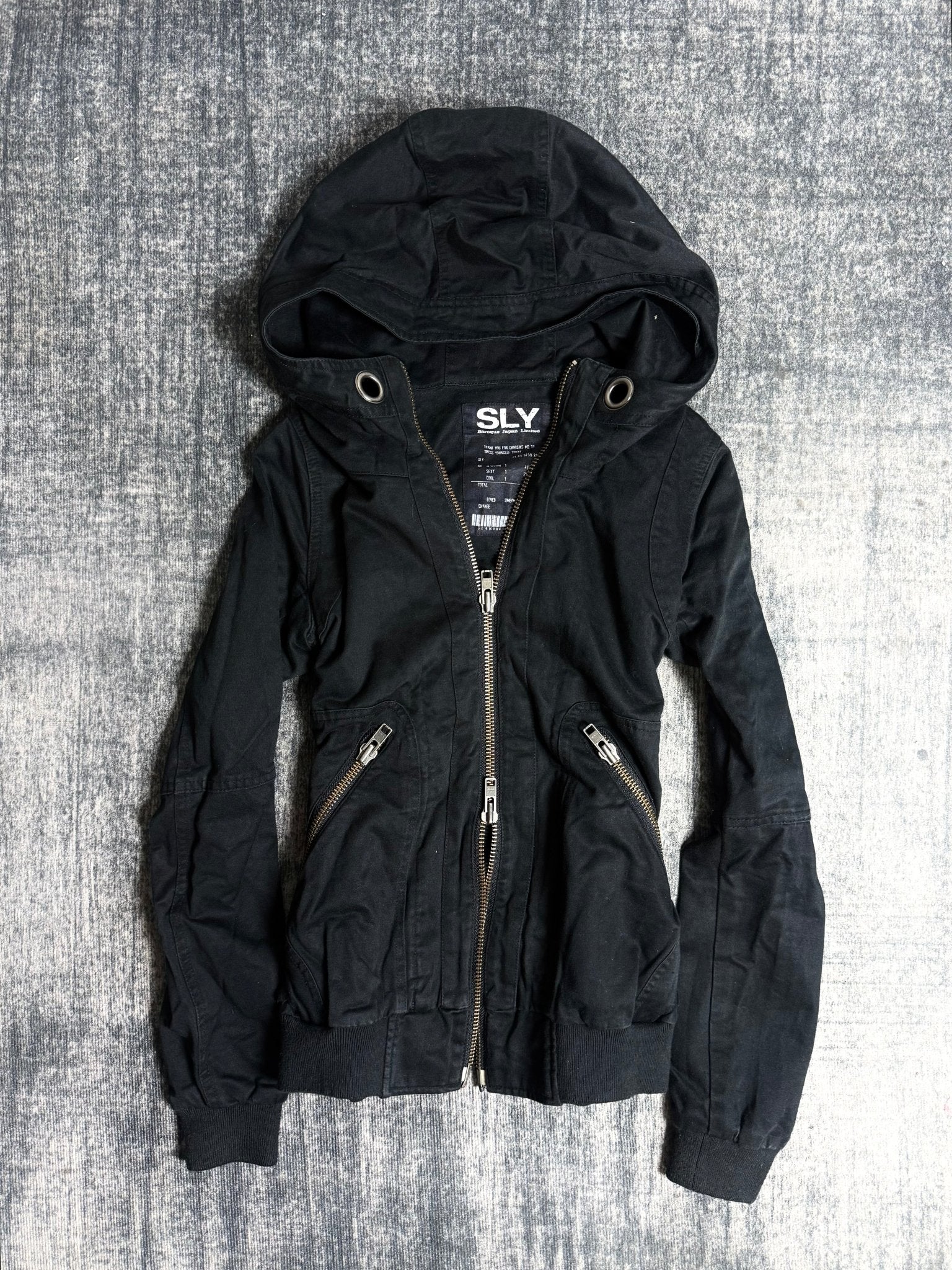 B2V - SLY DOUBLE ZIP JACKET༒ vintage streetwear thrift y2k clothing by B2V_BAD2WEAR
