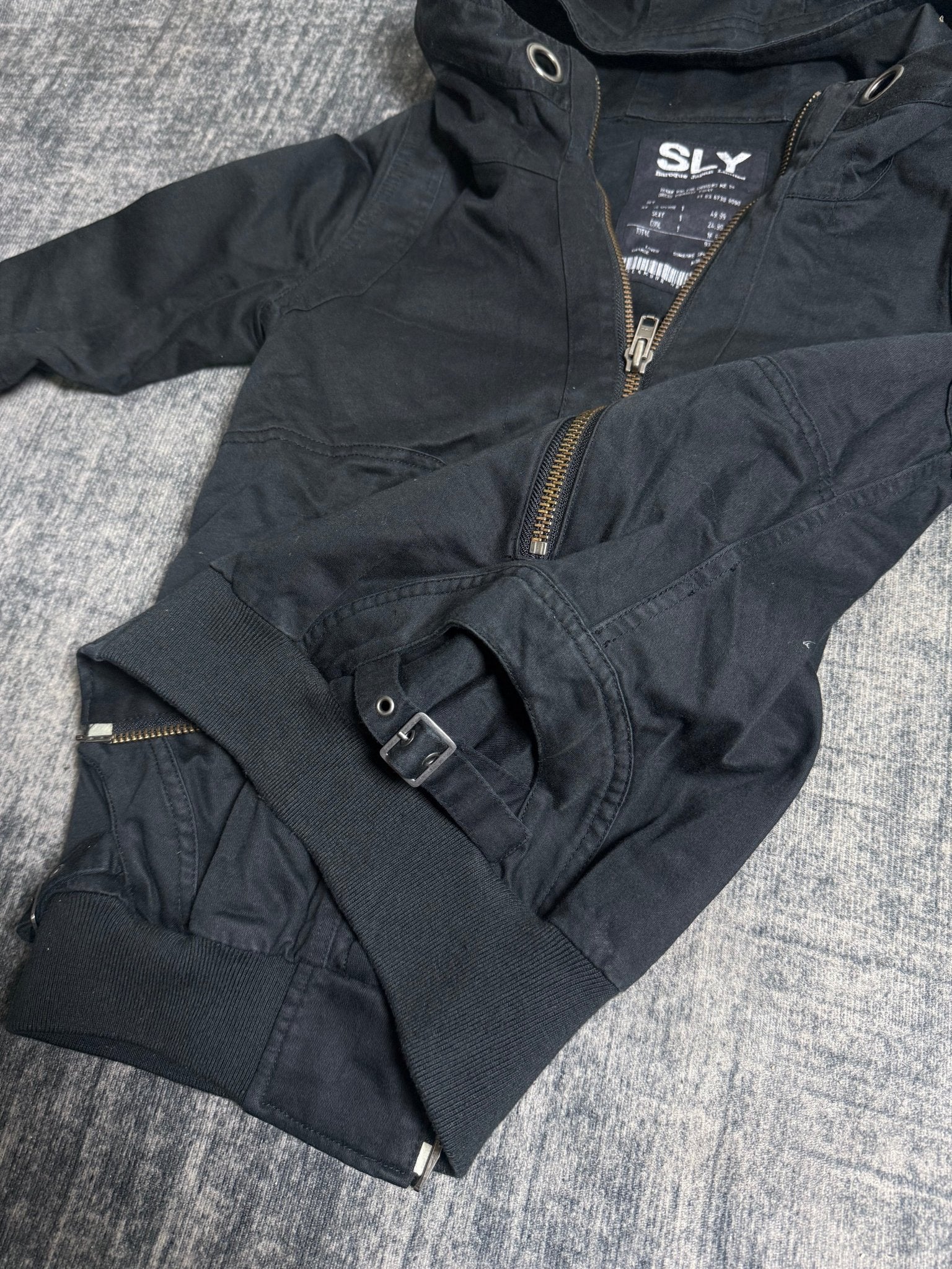 B2V - SLY DOUBLE ZIP JACKET༒ vintage streetwear thrift y2k clothing by B2V_BAD2WEAR
