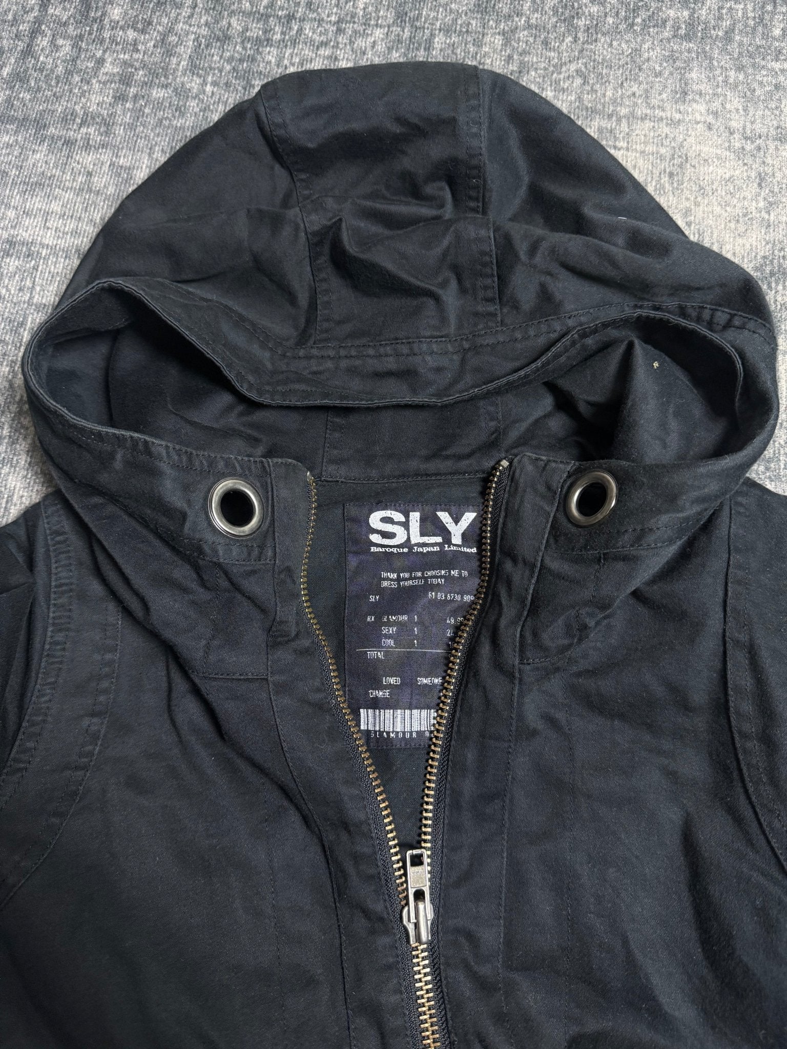 B2V - SLY DOUBLE ZIP JACKET༒ vintage streetwear thrift y2k clothing by B2V_BAD2WEAR