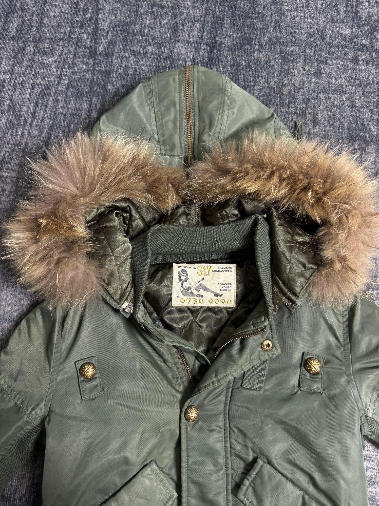 B2V - SLY G CROP JACKET ༒ vintage streetwear thrift y2k clothing by B2V_BAD2WEAR