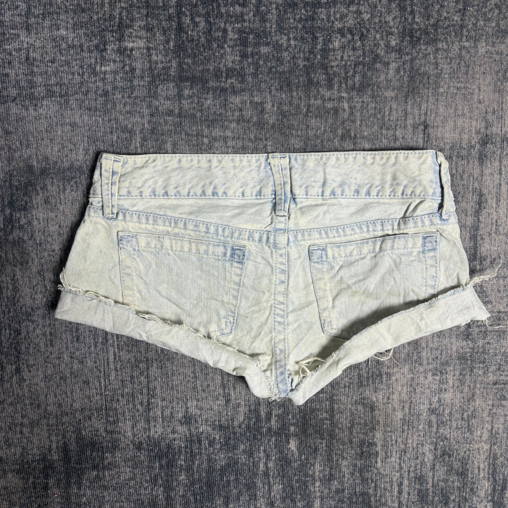 B2V - SLY JEAN SHORT༒ SS27 vintage streetwear thrift y2k clothing by B2V_BAD2WEAR