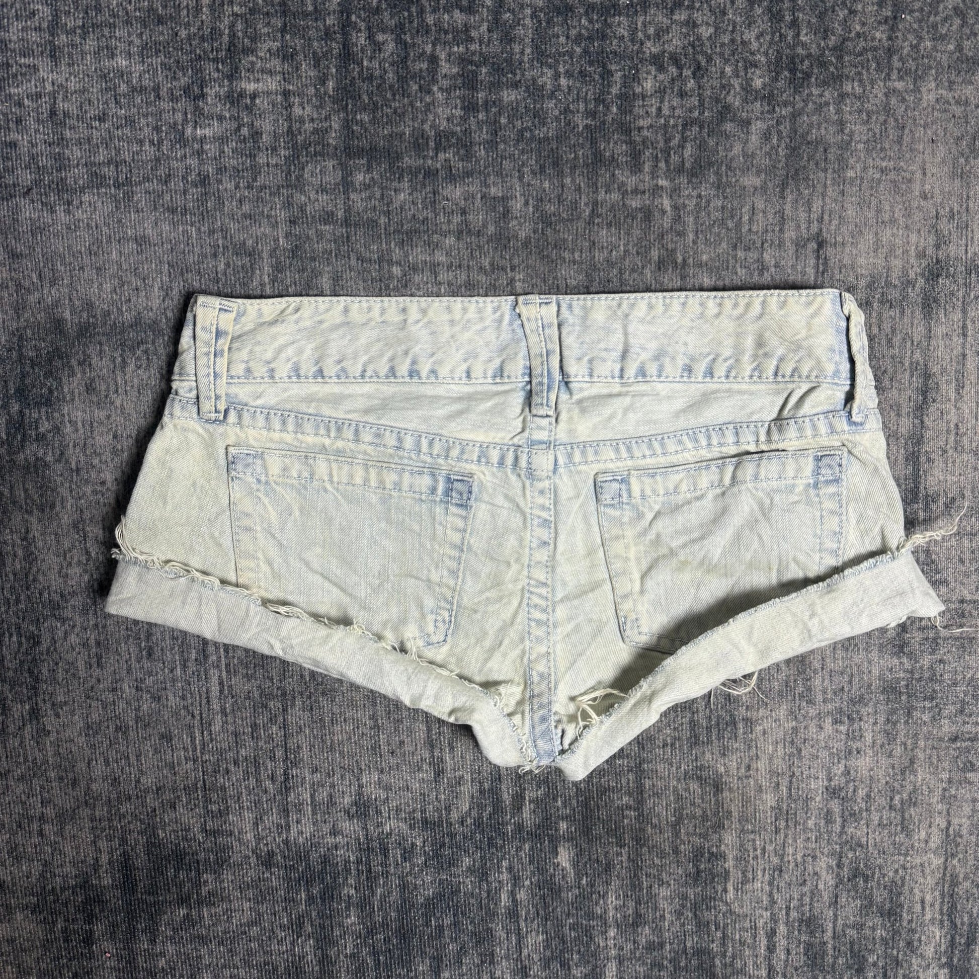 B2V - SLY JEAN SHORT༒ SS27 vintage streetwear thrift y2k clothing by B2V_BAD2WEAR
