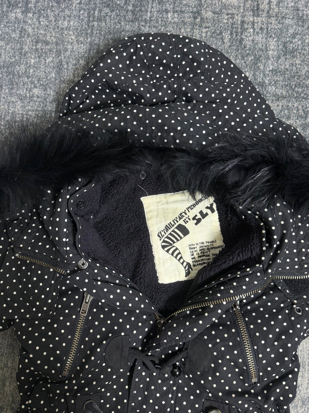 B2V - SLY JUT JUT JACKET༒ vintage streetwear thrift y2k clothing by B2V_BAD2WEAR