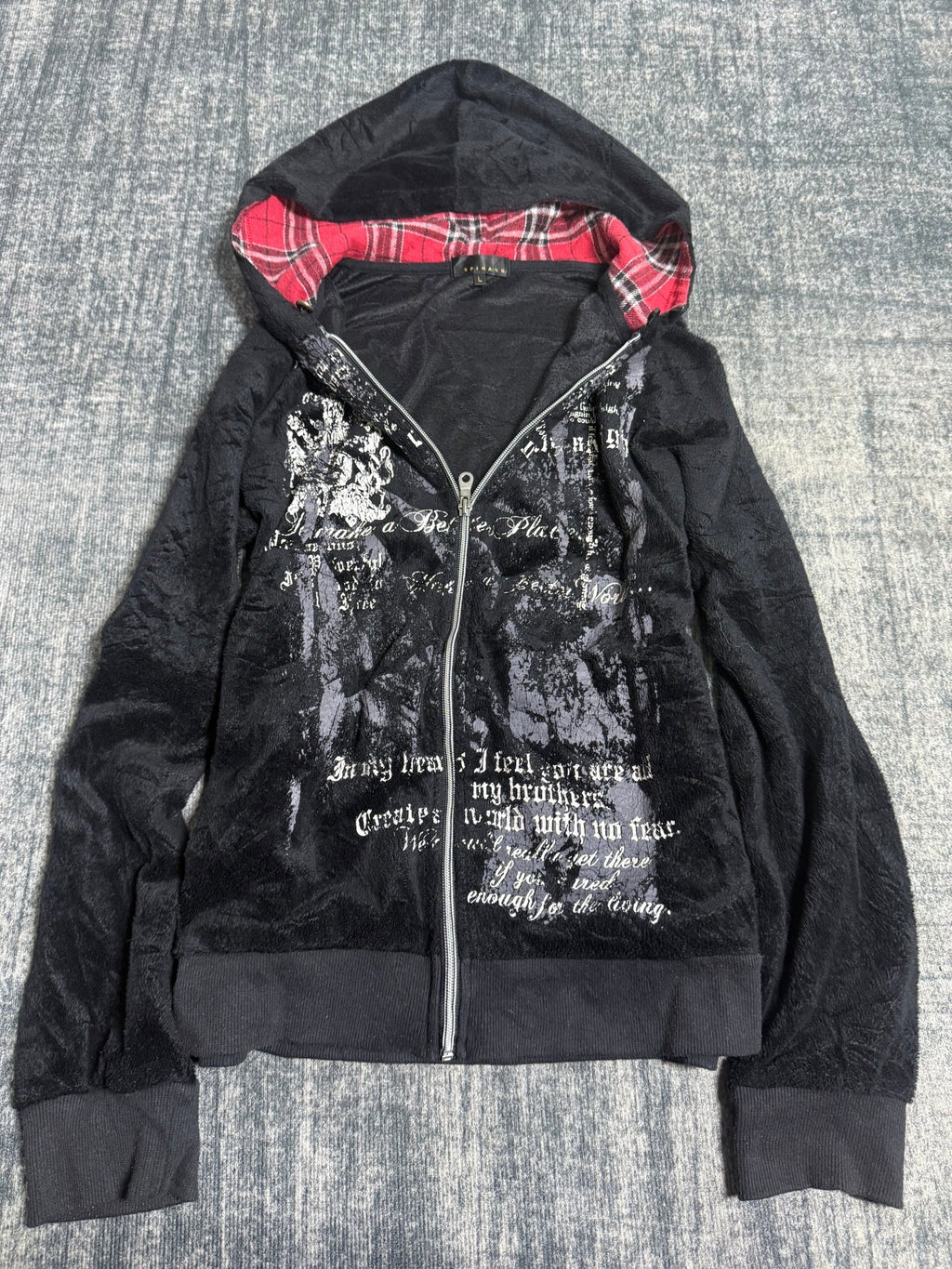 B2V - SPINASH HOODIE ༒ vintage streetwear thrift y2k clothing by B2V_BAD2WEAR
