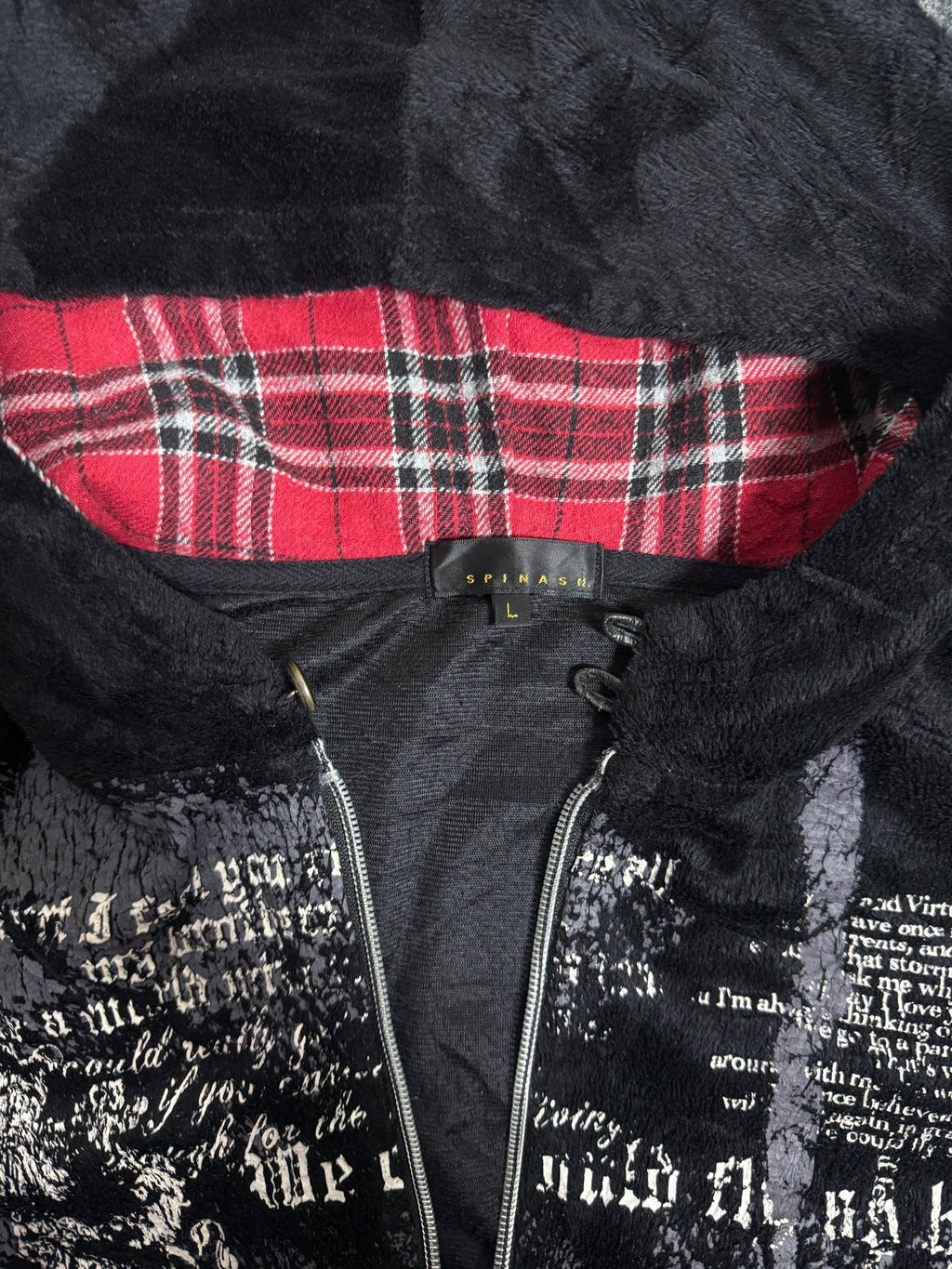 B2V - SPINASH HOODIE ༒ vintage streetwear thrift y2k clothing by B2V_BAD2WEAR