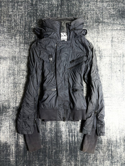 B2V- SPIRAL GIRL DOUBLE ZIP JACKET༒