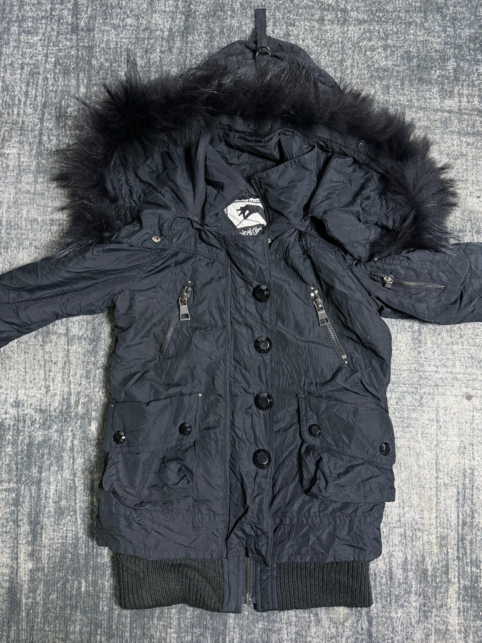 B2V - SPIRAL GIRL JACKET༒ vintage streetwear thrift y2k clothing by B2V_BAD2WEAR