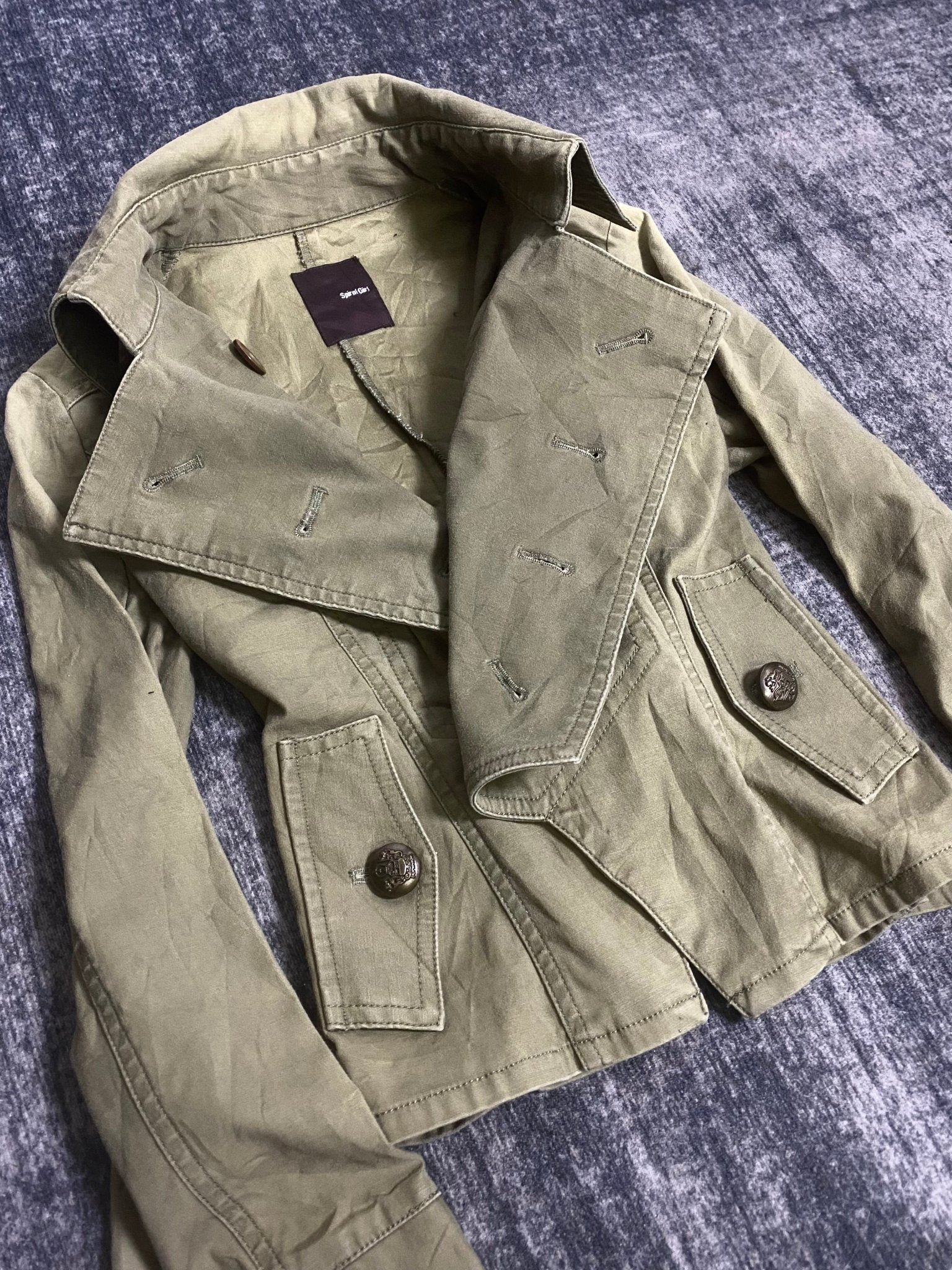 B2V - SPIRAL GIRL JACKET༒ vintage streetwear thrift y2k clothing by B2V_BAD2WEAR